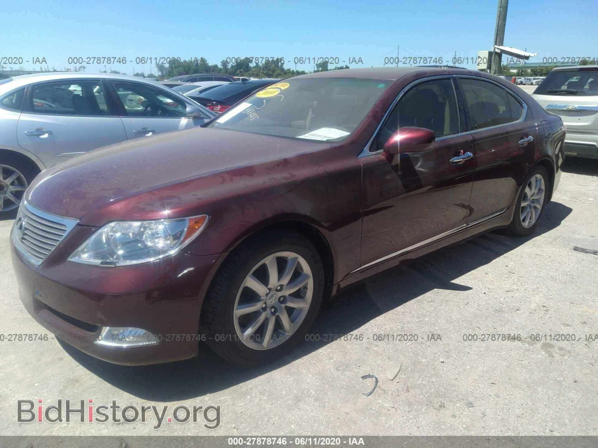 2009 LEXUS LS - VIN: JTHBL46D795091382 - Фото 2