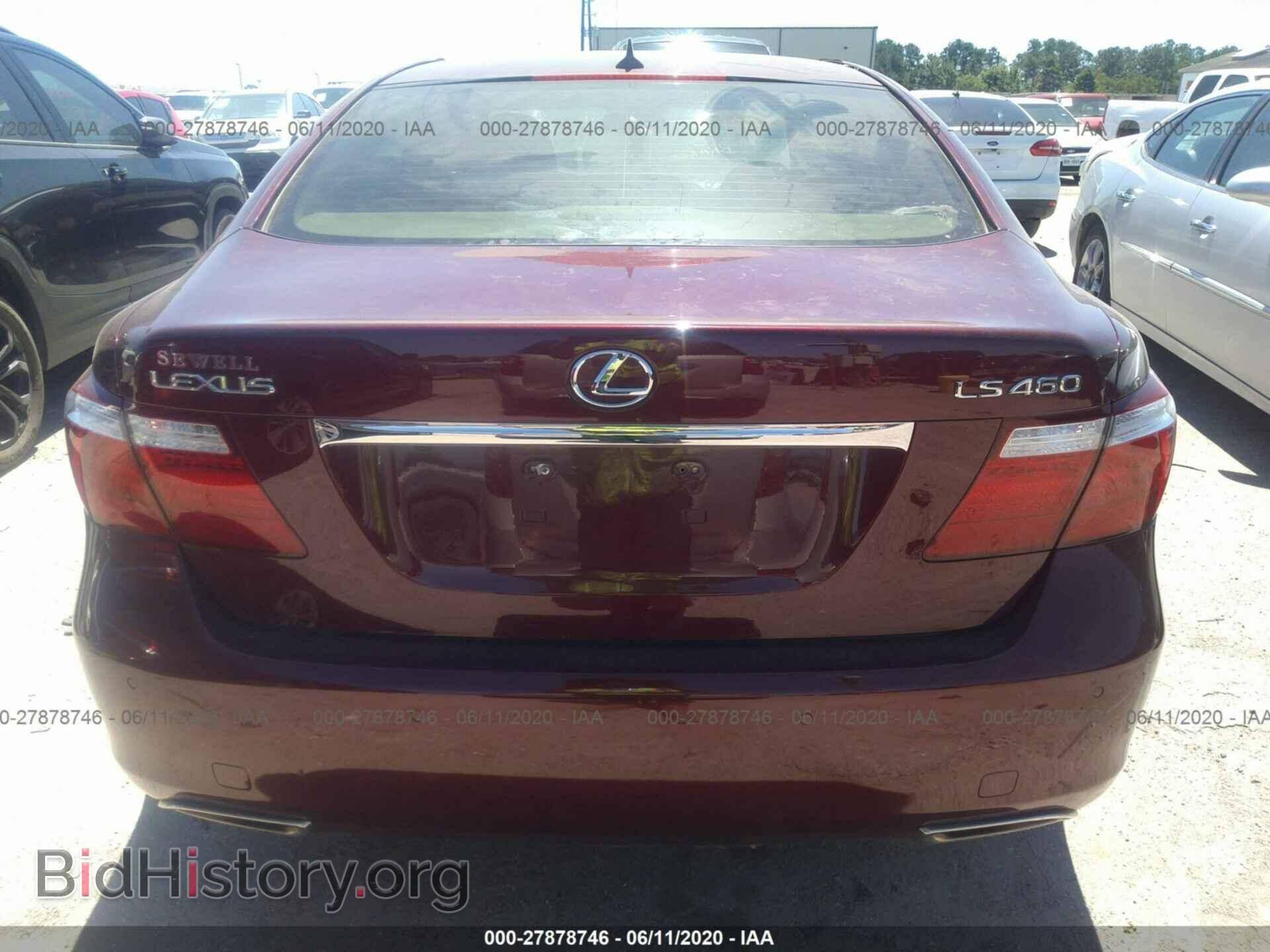 2009 LEXUS LS - VIN: JTHBL46D795091382 - Фото 6