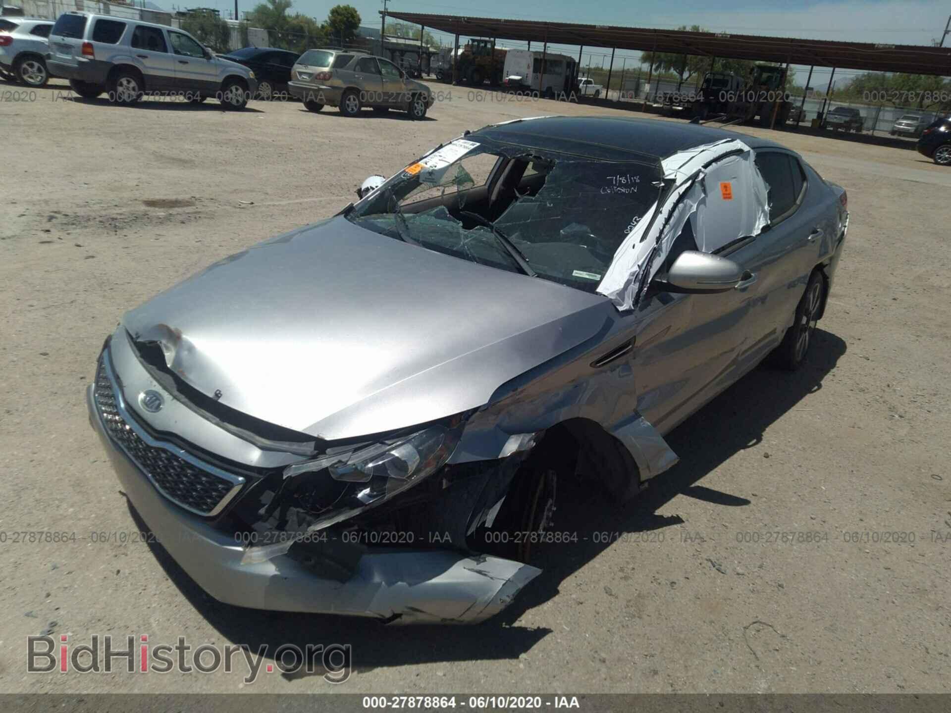 2012 KIA Optima - VIN: 5XXGR4A63CG038243 - Фото 2