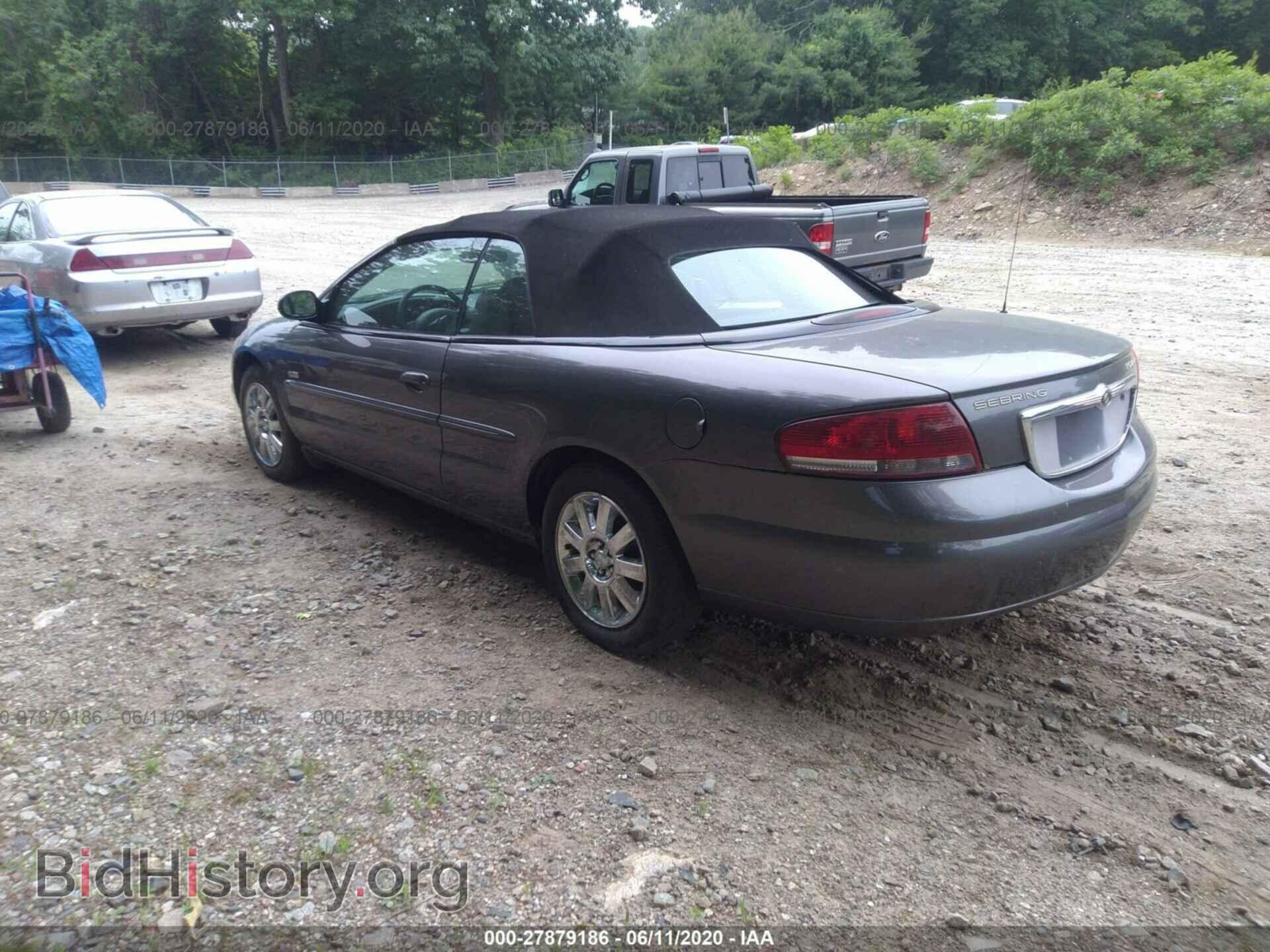 2005 CHRYSLER SEBRING - VIN: 1C3EL55R85N552989 - Фото 3