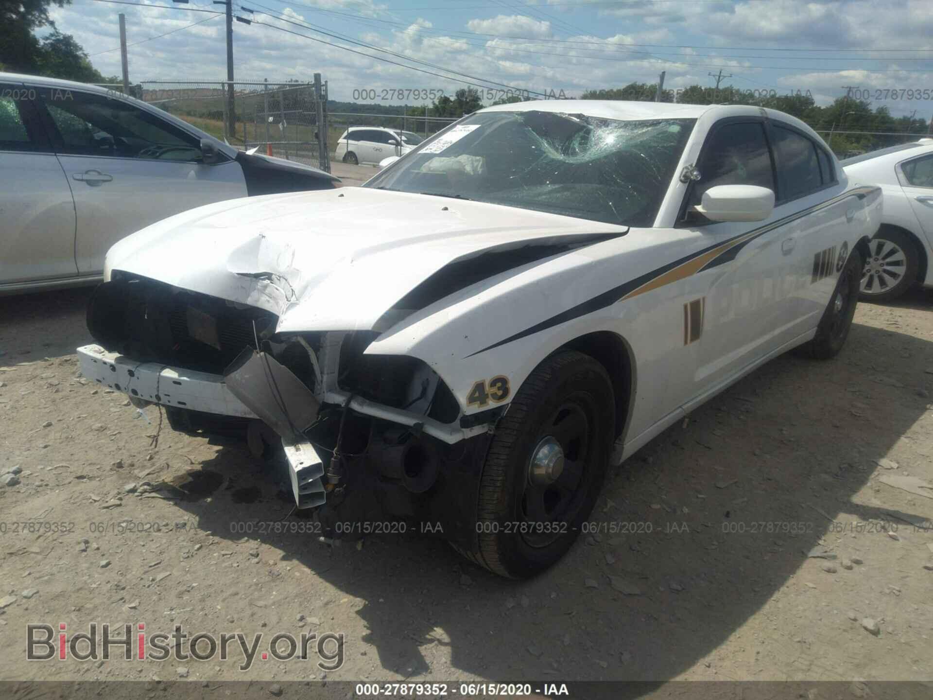 2012 DODGE CHARGER - VIN: 2C3CDXAG5CH282923 - Фото 2