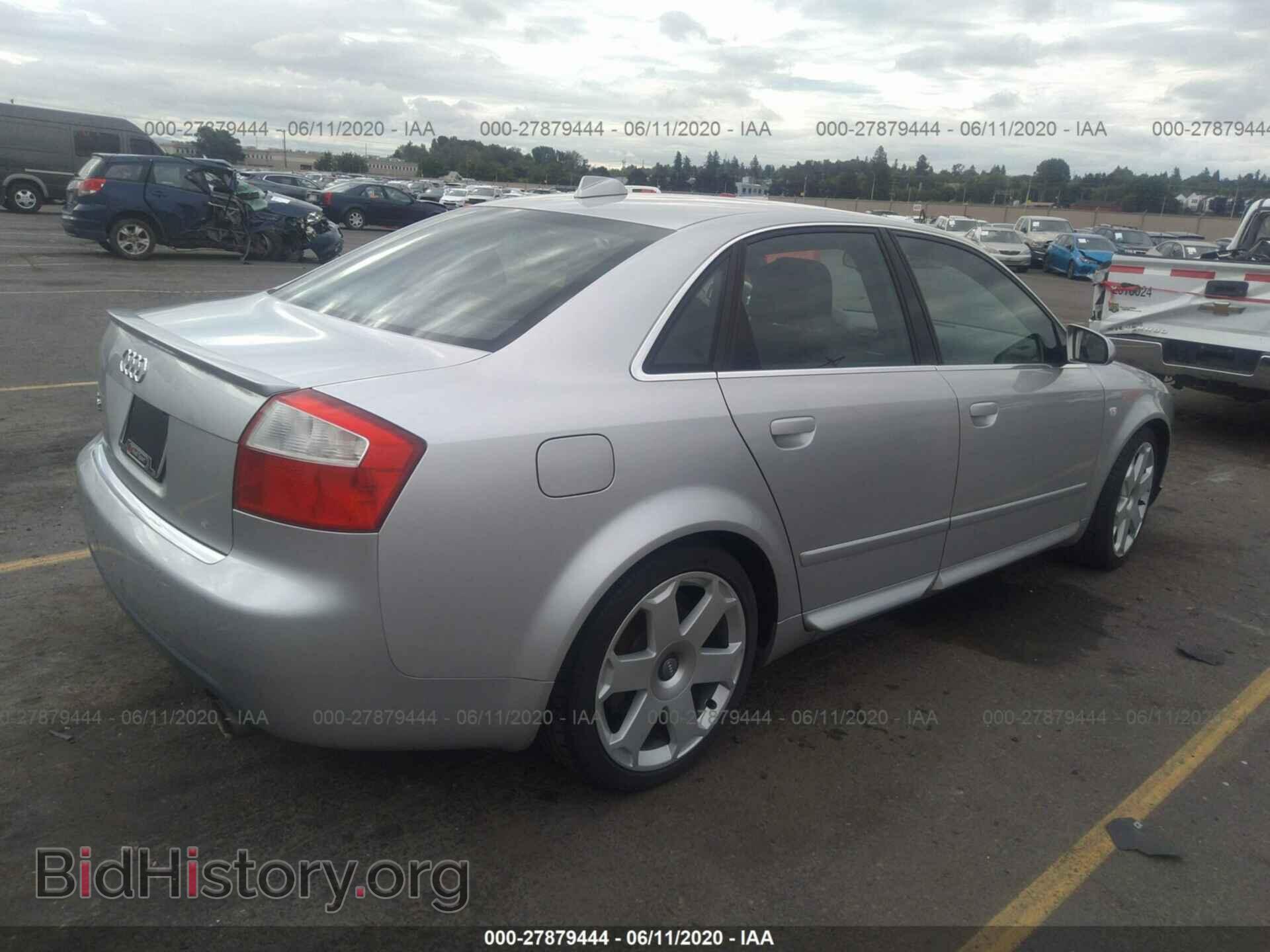 2004 AUDI S4 - VIN: WAUPL68E94A232005 - Photo 4
