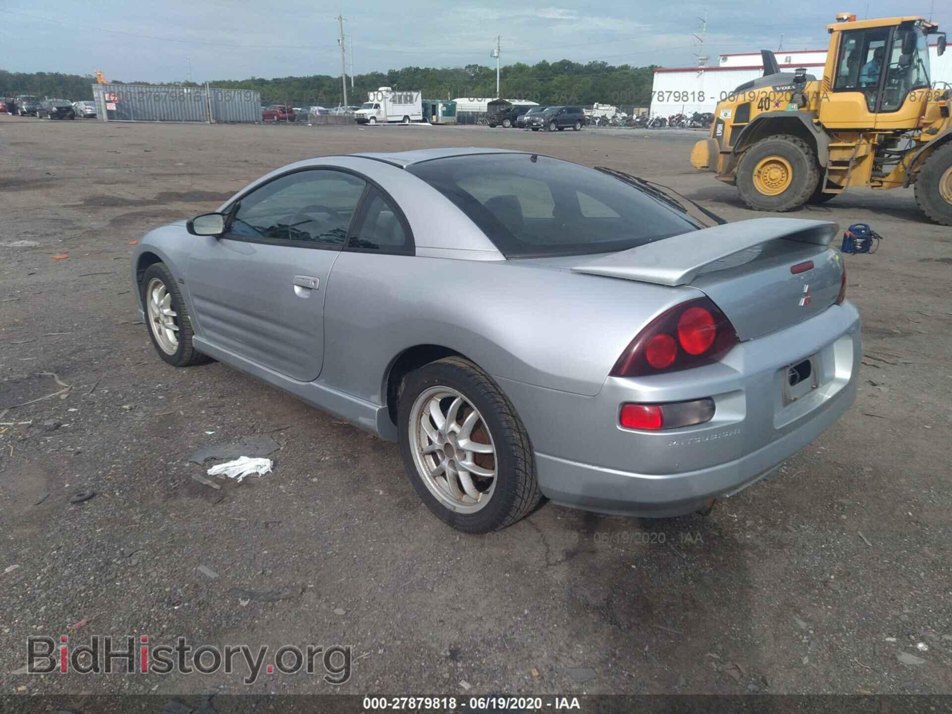 2001 MITSUBISHI ECLIPSE - VIN: 4A3AC54H41E228870 - Фото 3