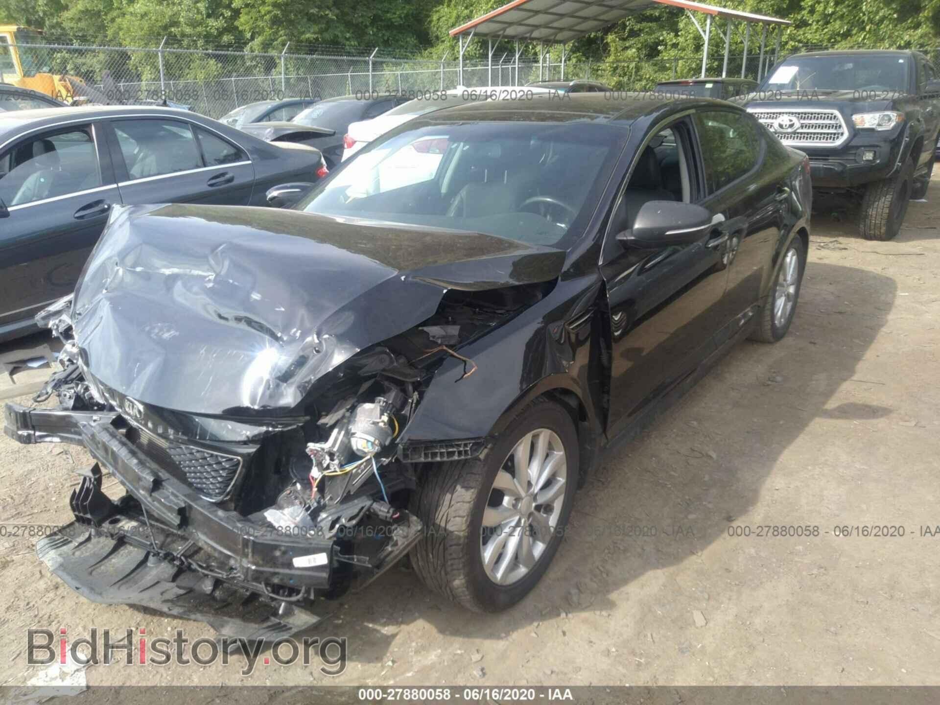 2015 KIA OPTIMA - VIN: 5XXGN4A77FG499986 - Фото 2
