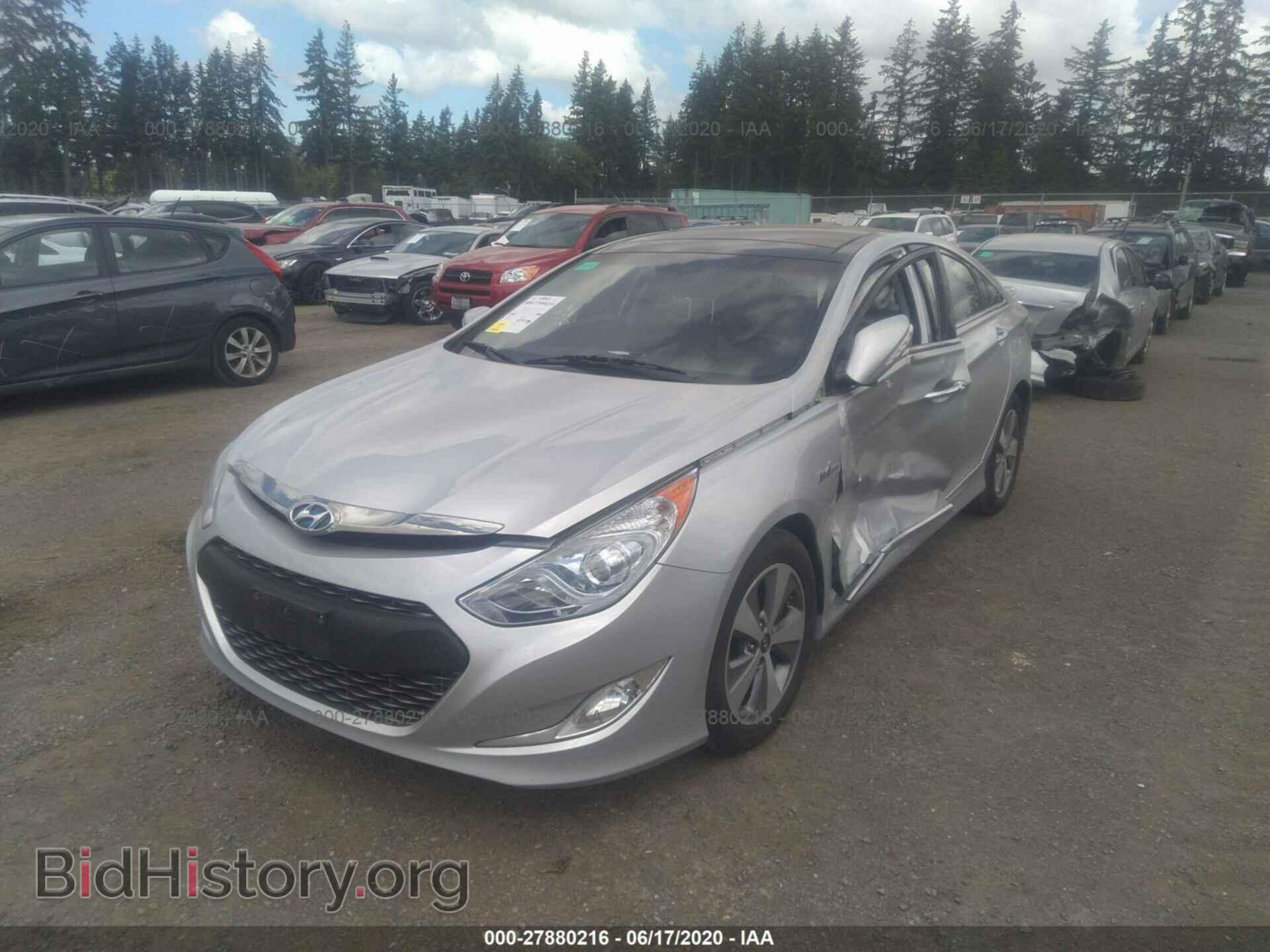 2012 HYUNDAI SONATA - VIN: KMHEC4A47CA036154 - Фото 2