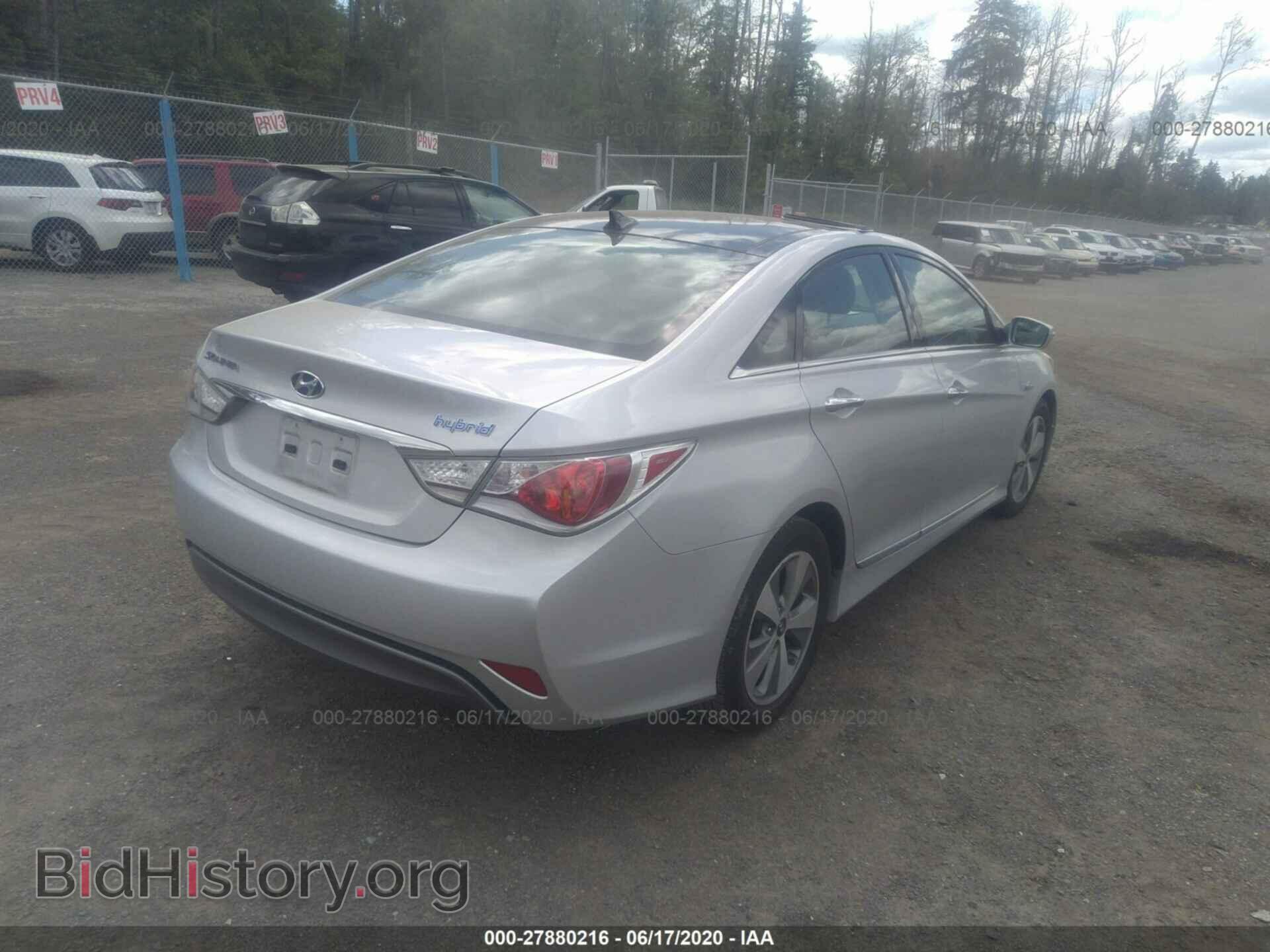2012 HYUNDAI SONATA - VIN: KMHEC4A47CA036154 - Фото 4