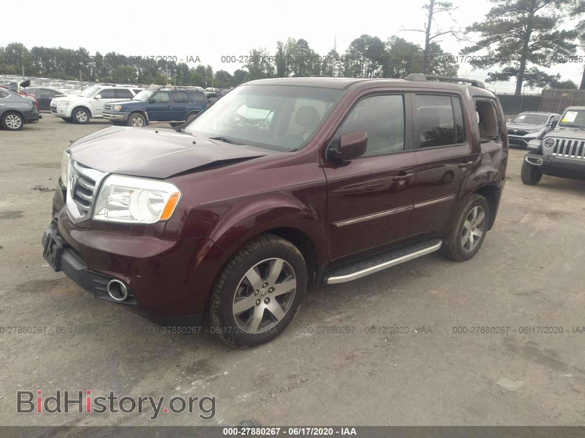 2013 HONDA PILOT - VIN: 5FNYF3H95DB028082 - Фото 2
