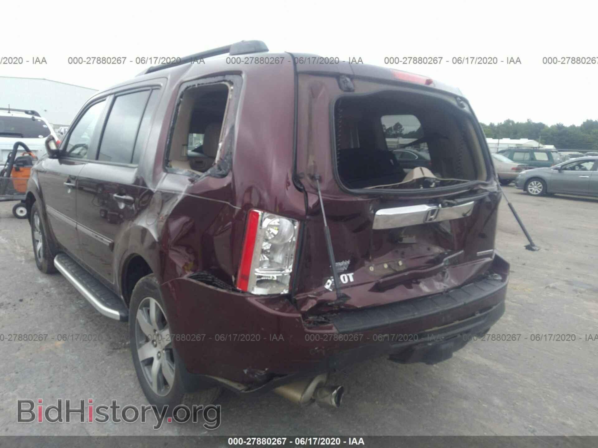 2013 HONDA PILOT - VIN: 5FNYF3H95DB028082 - Фото 6