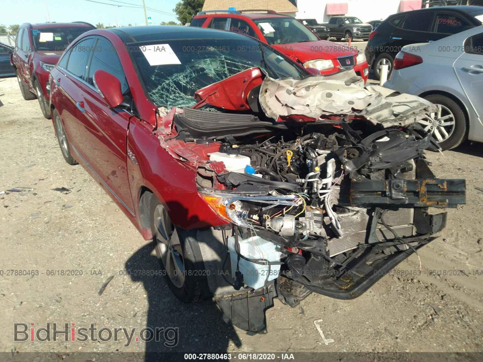 Фотография KMHEC4A48CA046160 - HYUNDAI SONATA 2012
