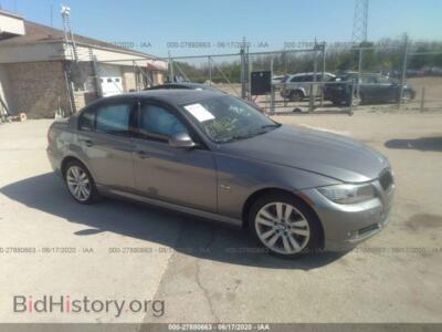 2011 BMW 335 XI, серый — VIN WBAPL5C59BA918687, IAAI
