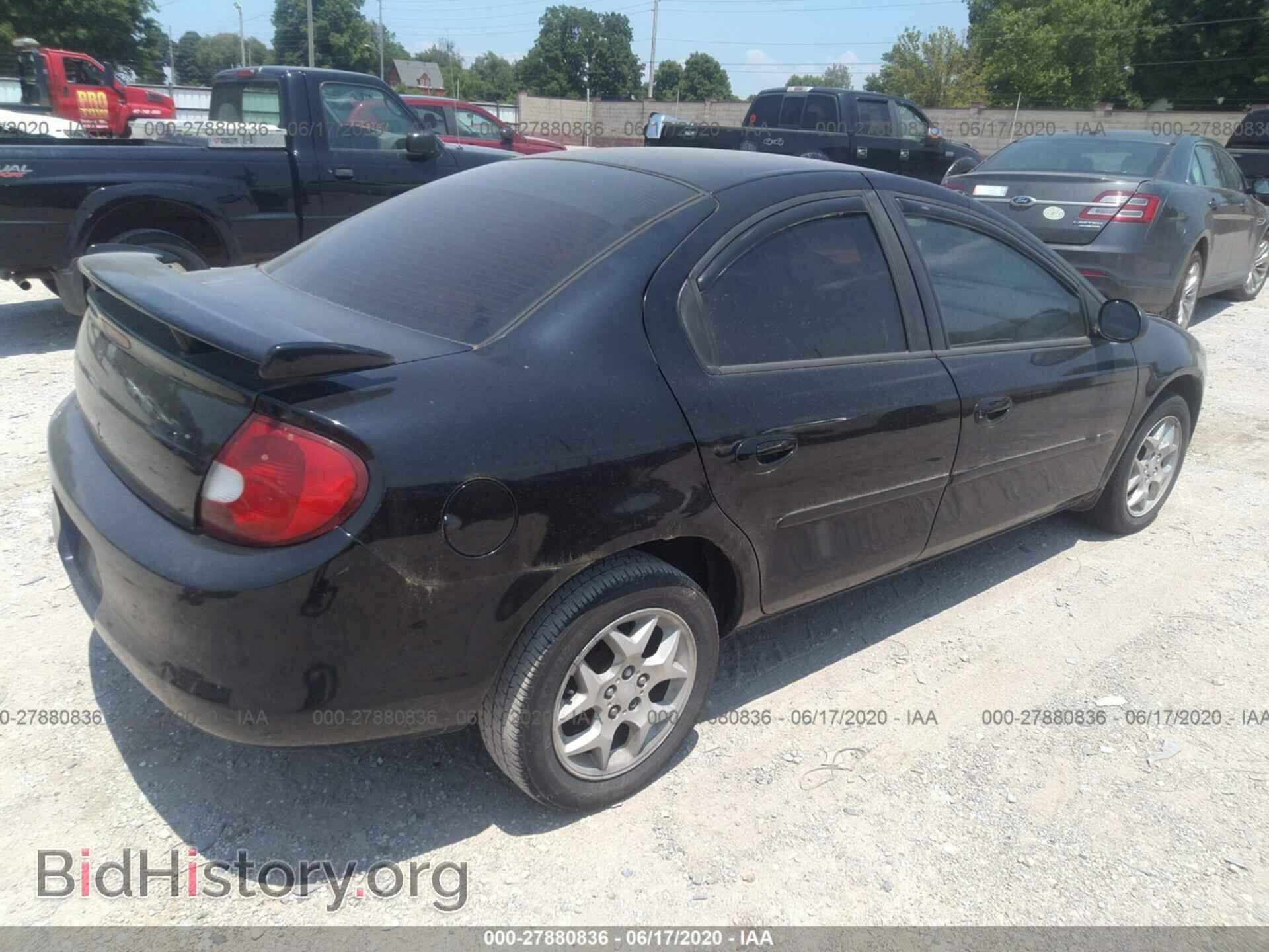 2001 DODGE NEON - VIN: 1B3ES46C01D260032 - Фото 4