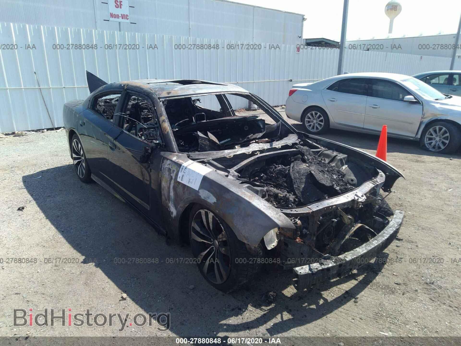 Photo 2C3CDXEJ7CH270150 - DODGE CHARGER 2012