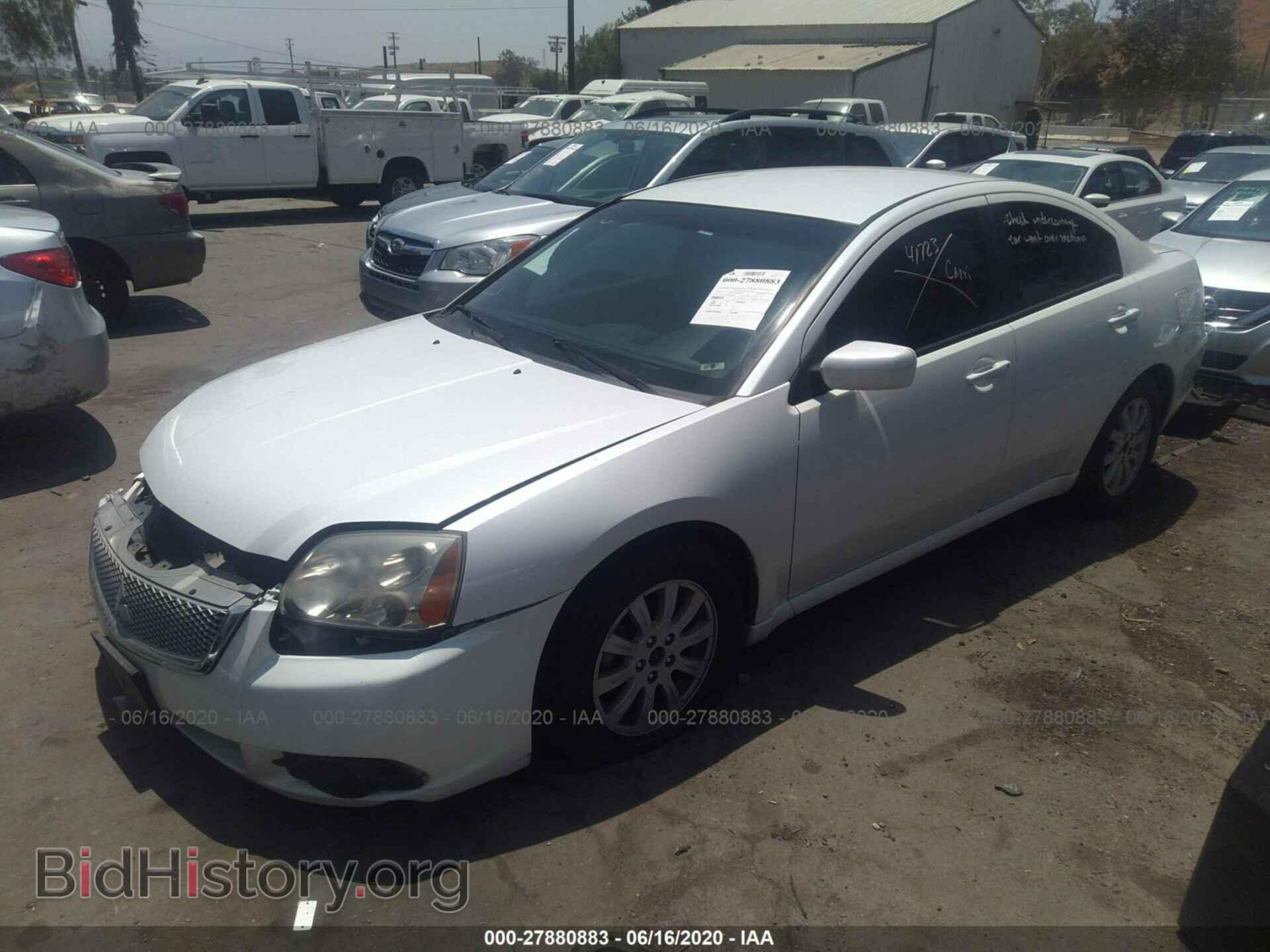 2012 MITSUBISHI GALANT - VIN: 4A32B2FFXCE018651 - Фото 2