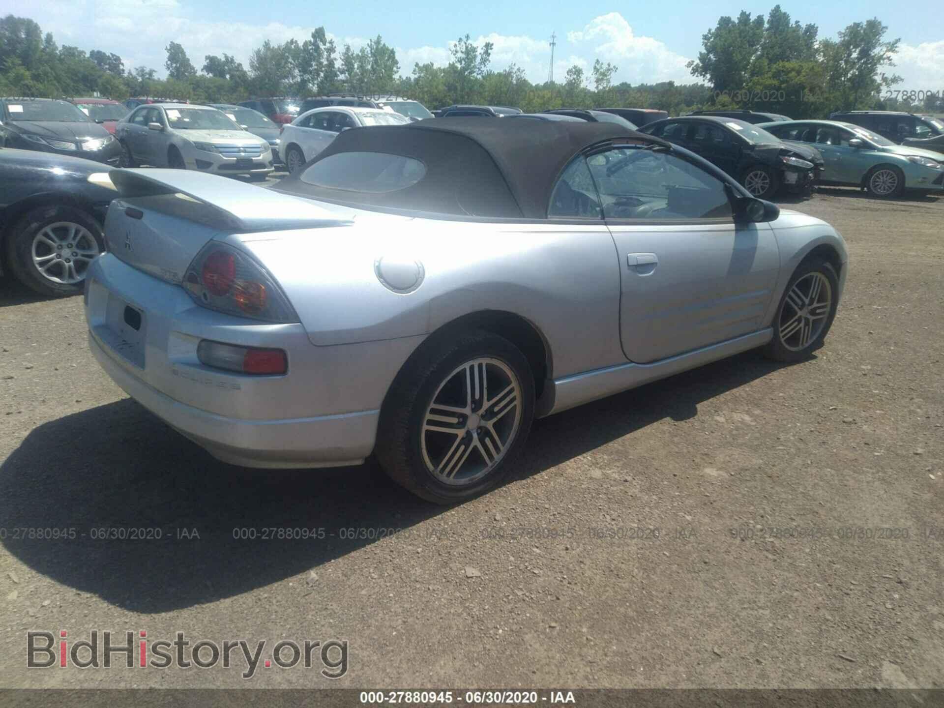 2003 MITSUBISHI ECLIPSE - VIN: 4A3AE75H63E011702 - Photo 4