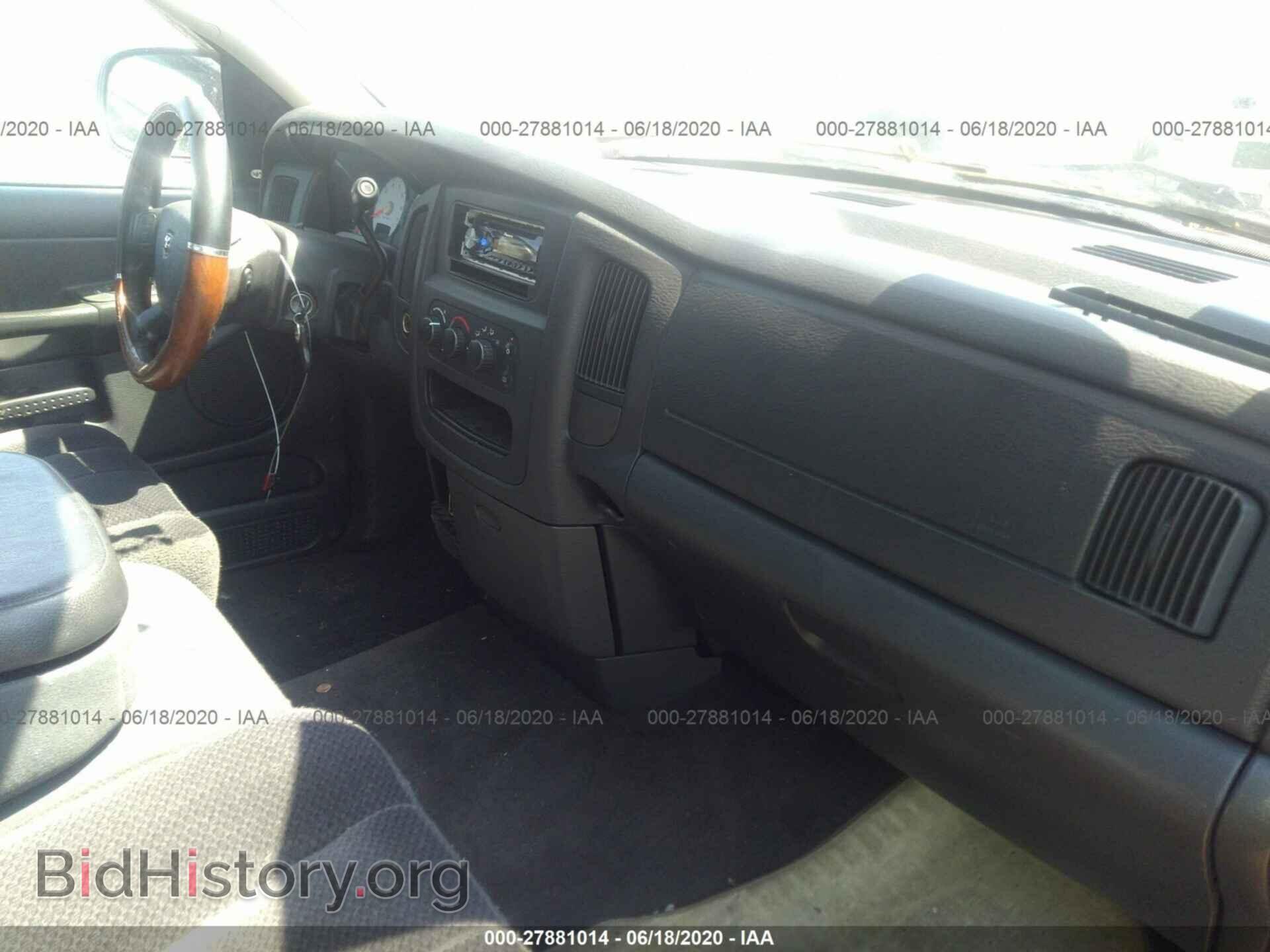 2004 DODGE RAM 1500 - VIN: 1D7HA18D64J111350 - Фото 5