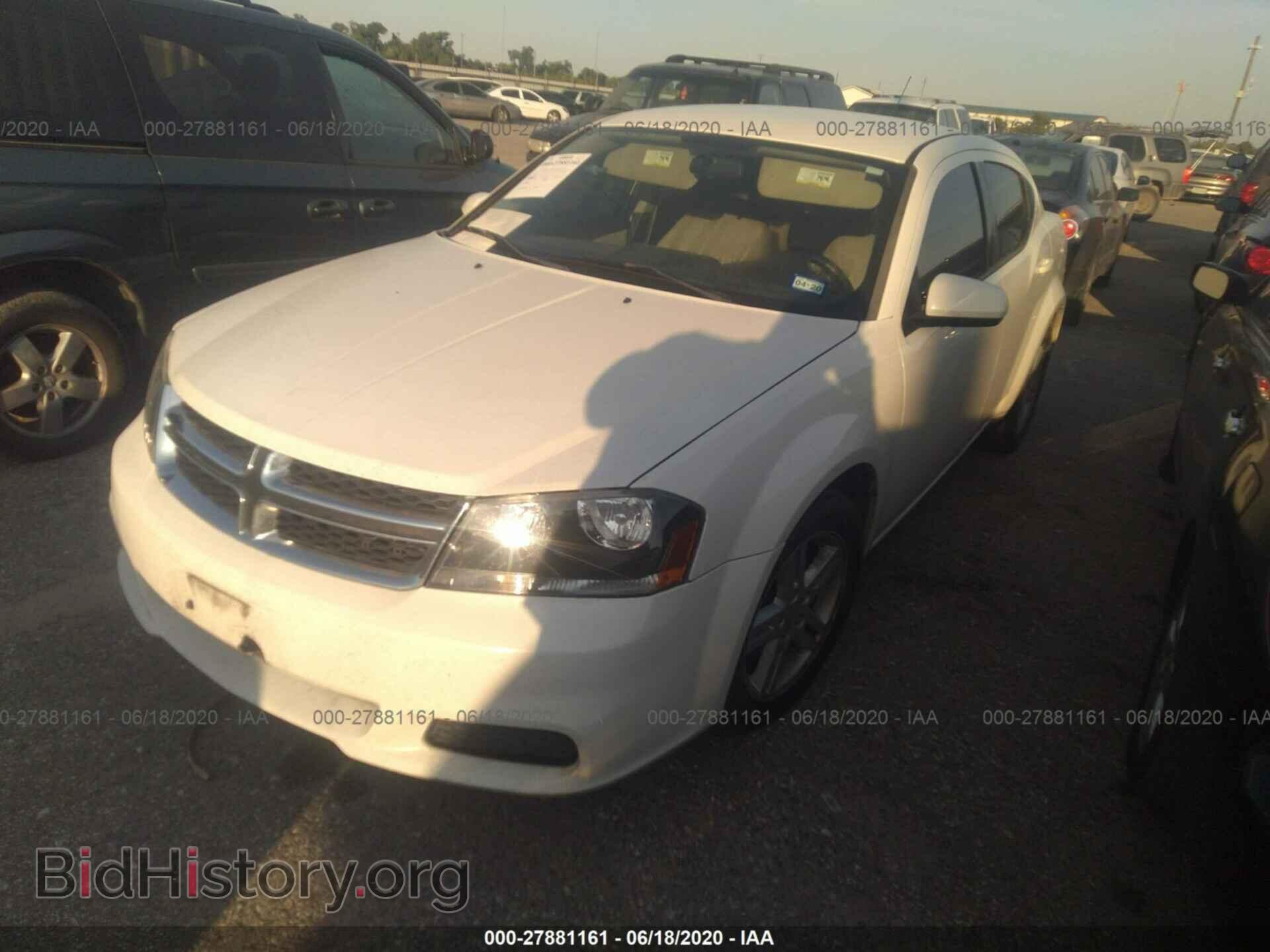 2011 DODGE AVENGER - VIN: 1B3BD1FB2BN501426 - Фото 2