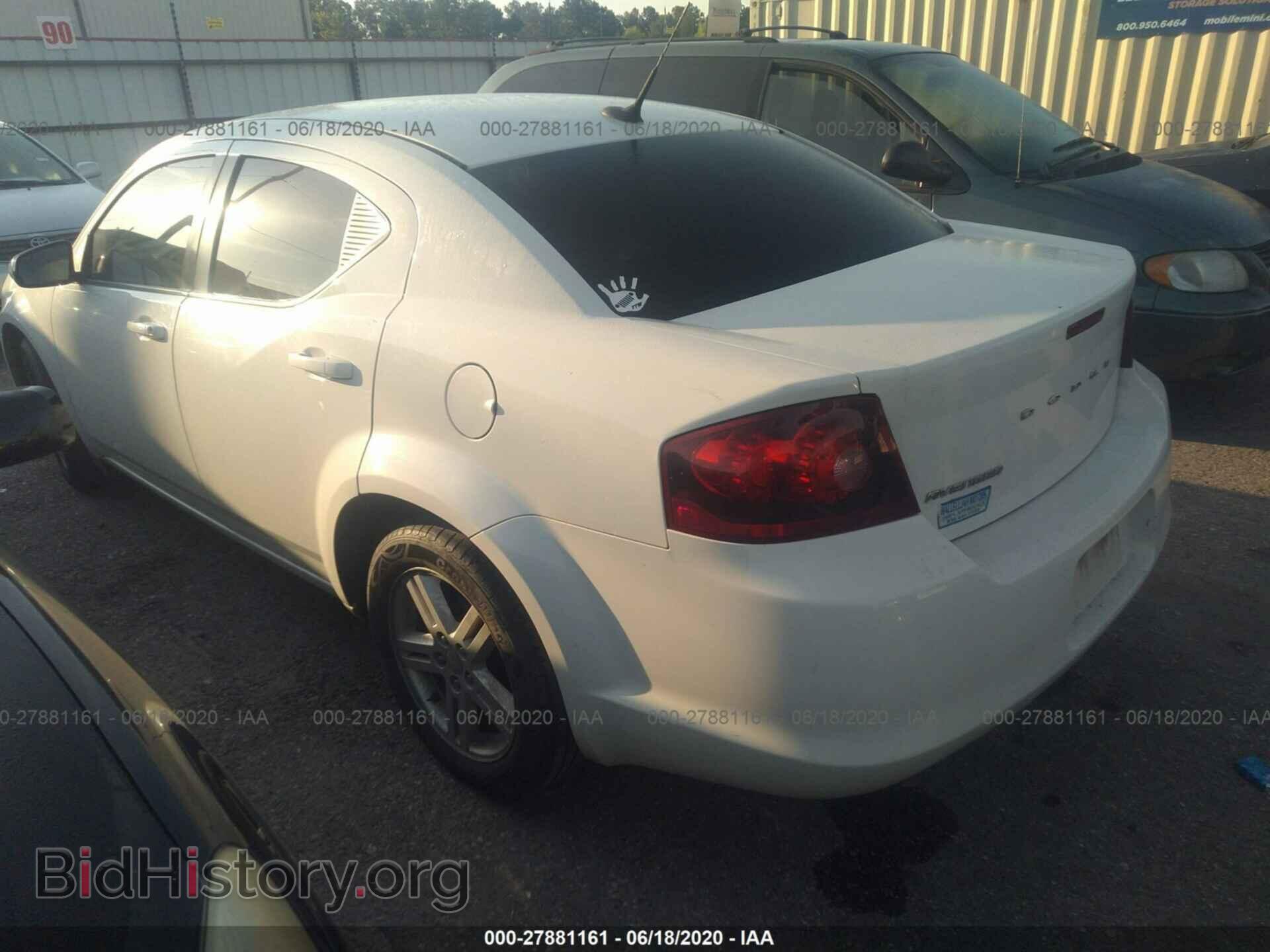 2011 DODGE AVENGER - VIN: 1B3BD1FB2BN501426 - Фото 3