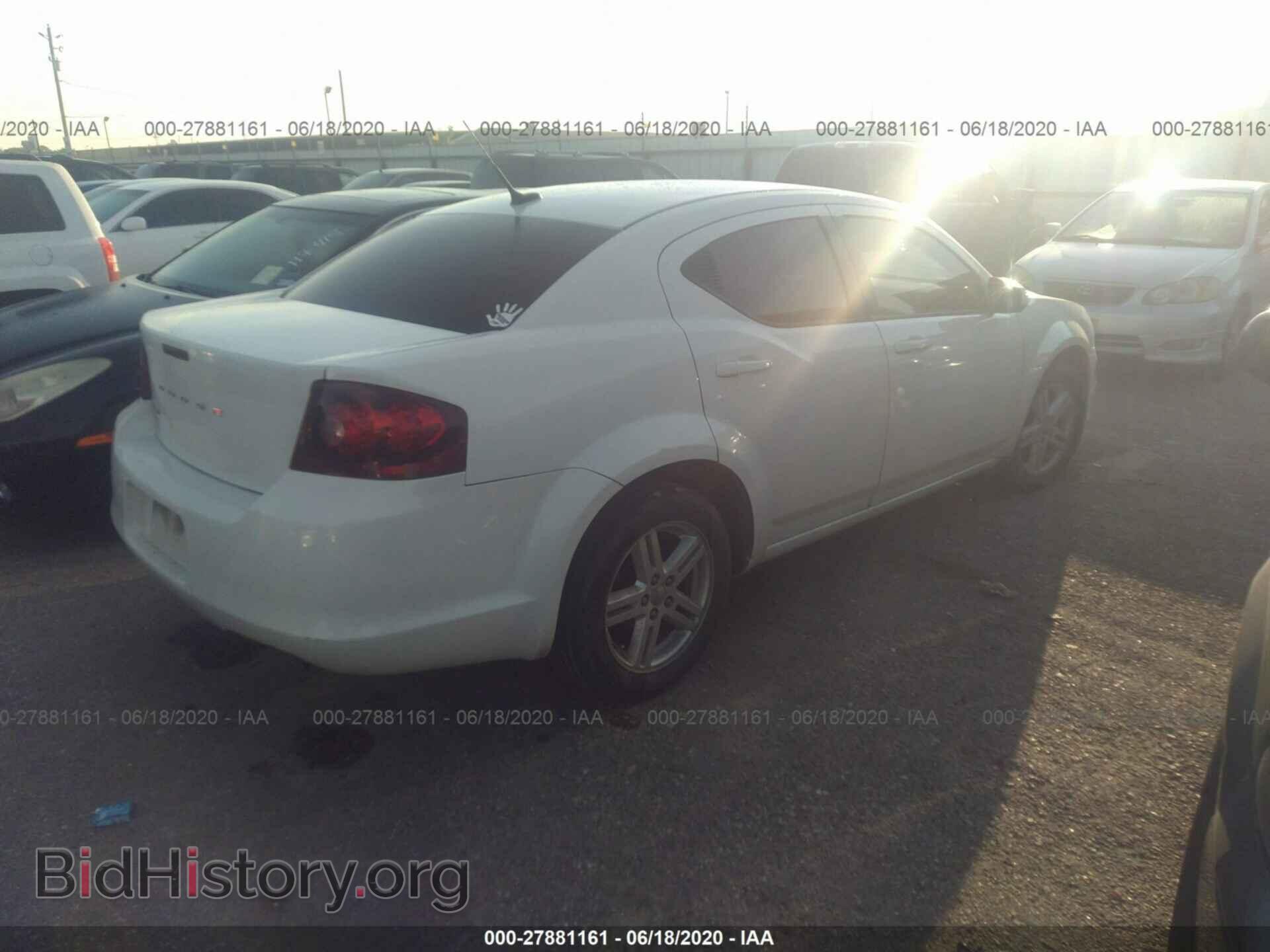 2011 DODGE AVENGER - VIN: 1B3BD1FB2BN501426 - Фото 4