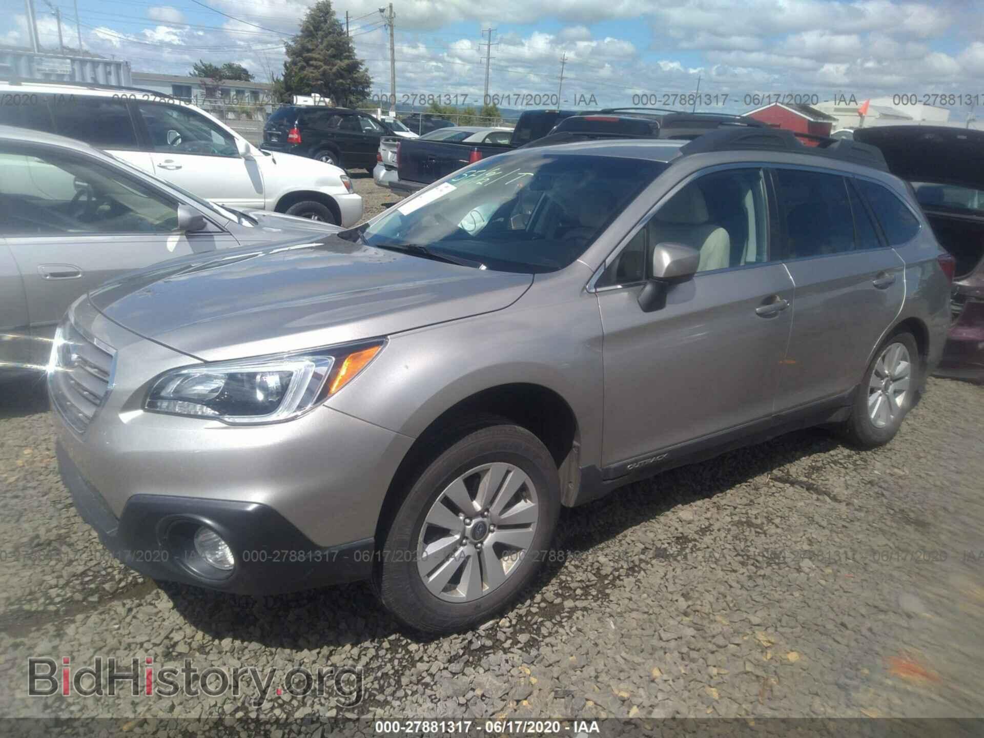2017 SUBARU OUTBACK - VIN: 4S4BSACC2H3415969 - Фото 2