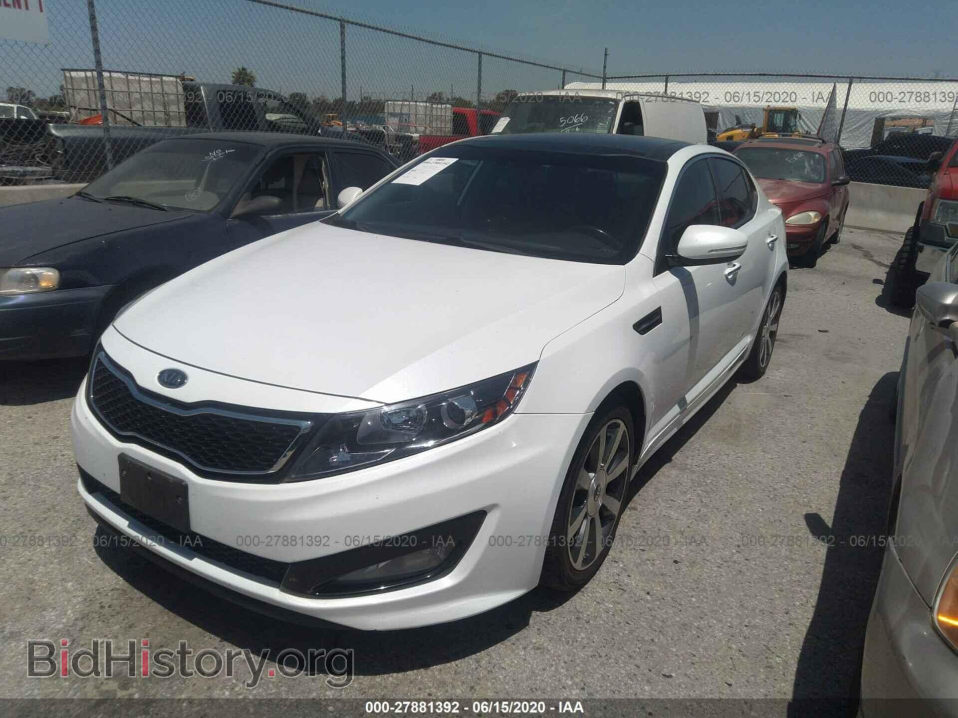 2012 KIA OPTIMA - VIN: 5XXGR4A67CG010218 - Фото 2
