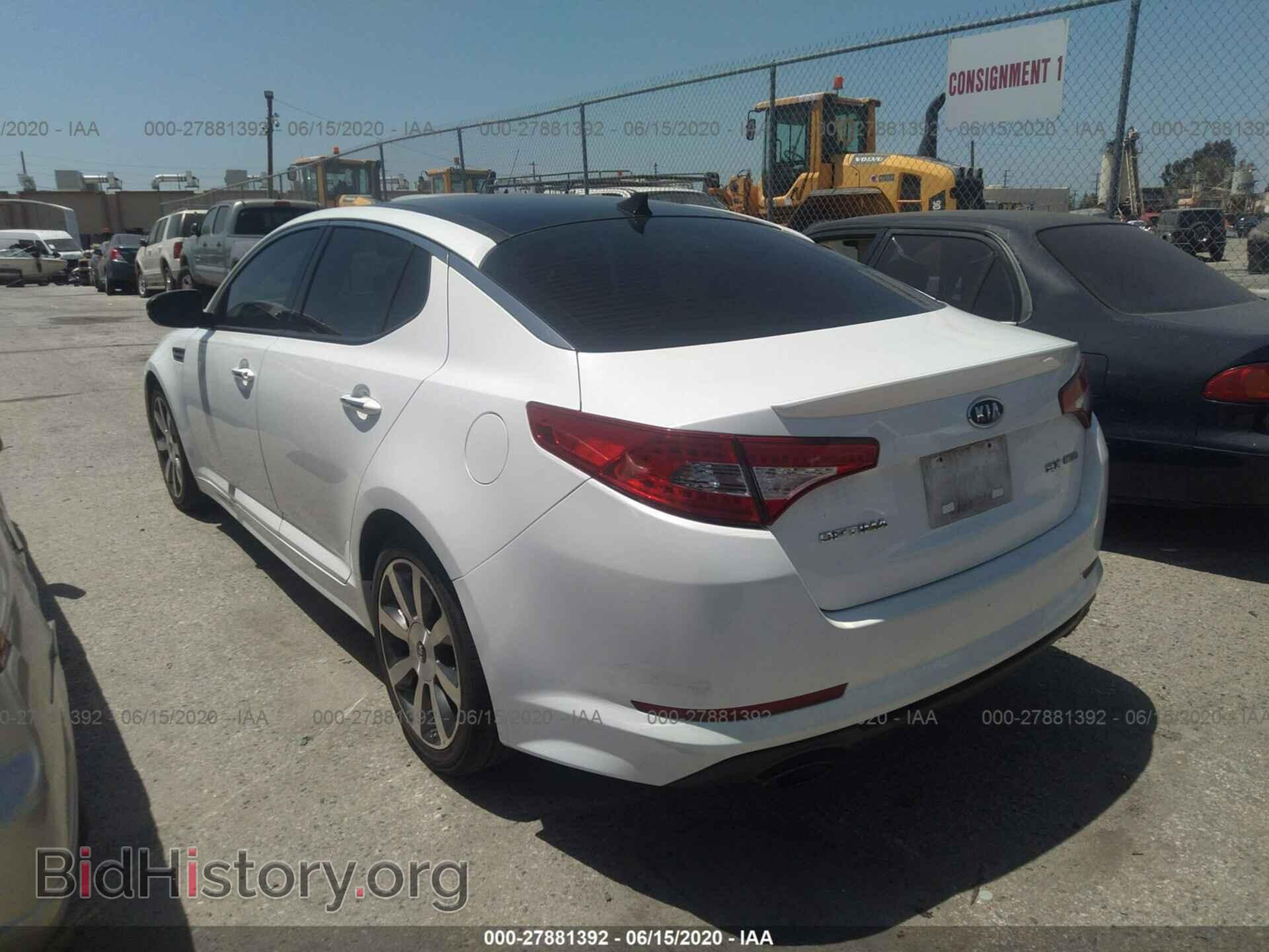 2012 KIA OPTIMA - VIN: 5XXGR4A67CG010218 - Фото 3