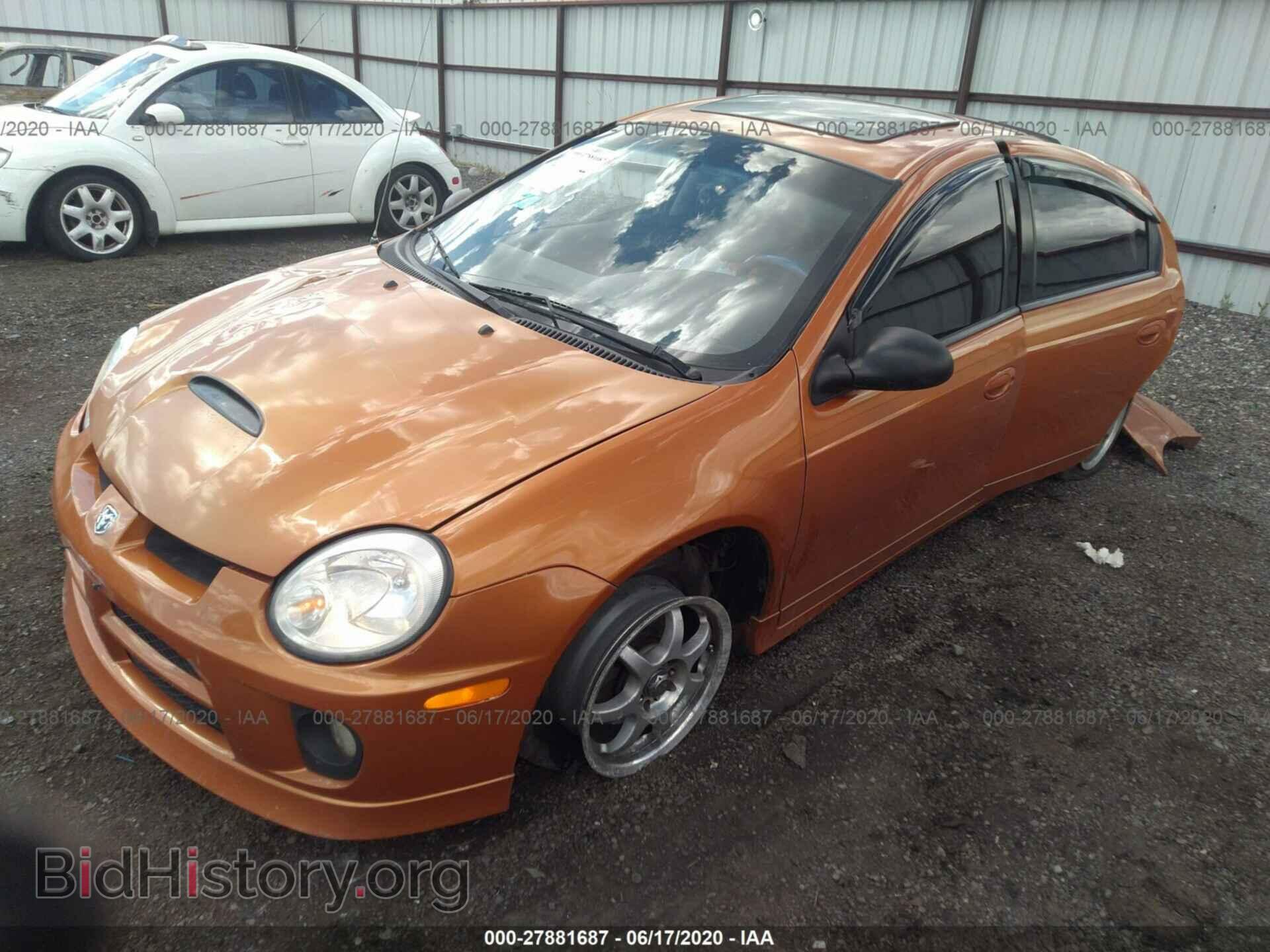 2005 DODGE NEON - VIN: 1B3ES66S05D108230 - Фото 2