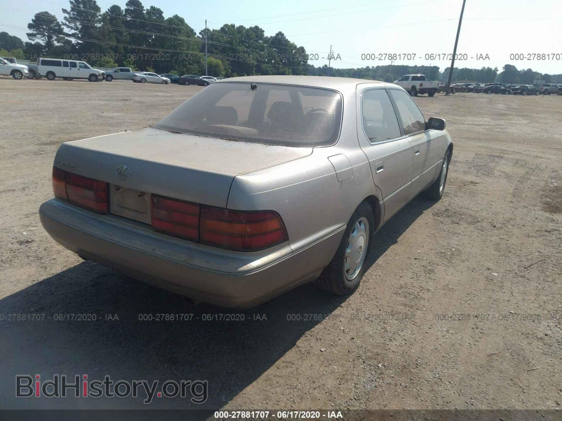 1994 LEXUS LS - VIN: JT8UF11E6R0203700 - Фото 4