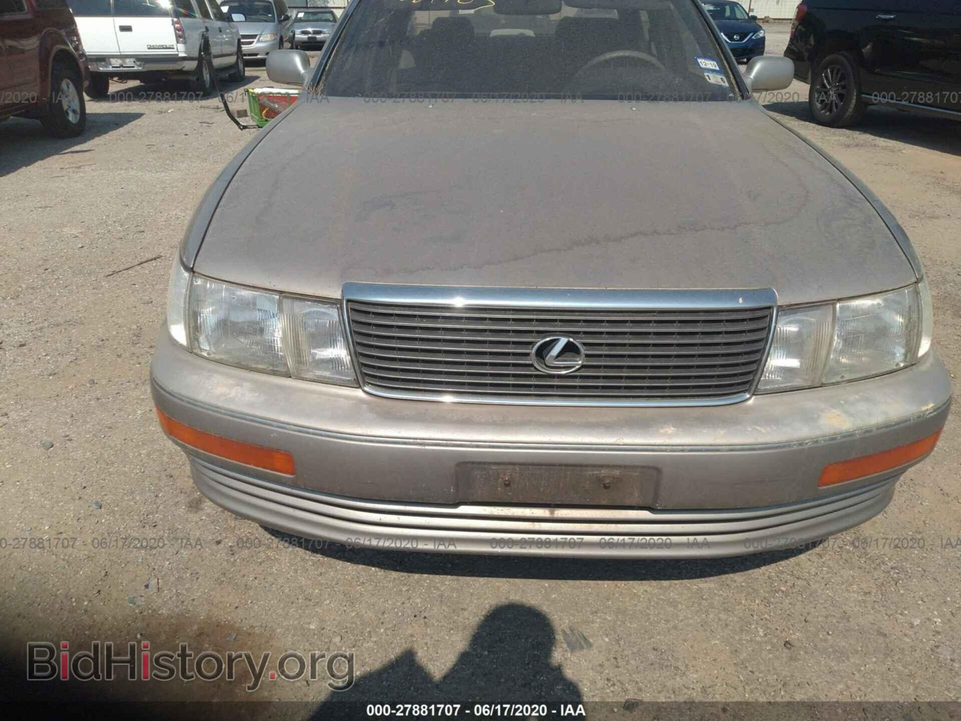 1994 LEXUS LS - VIN: JT8UF11E6R0203700 - Фото 6