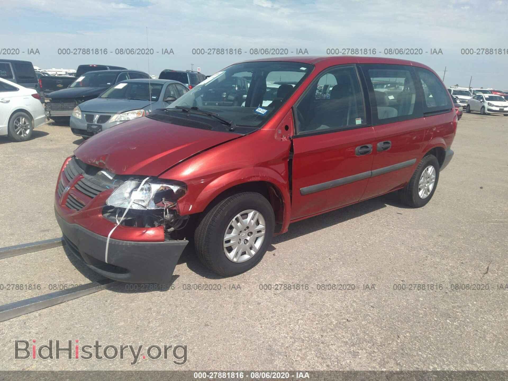 2006 DODGE CARAVAN - VIN: 1D4GP25B26B591352 - Фото 2