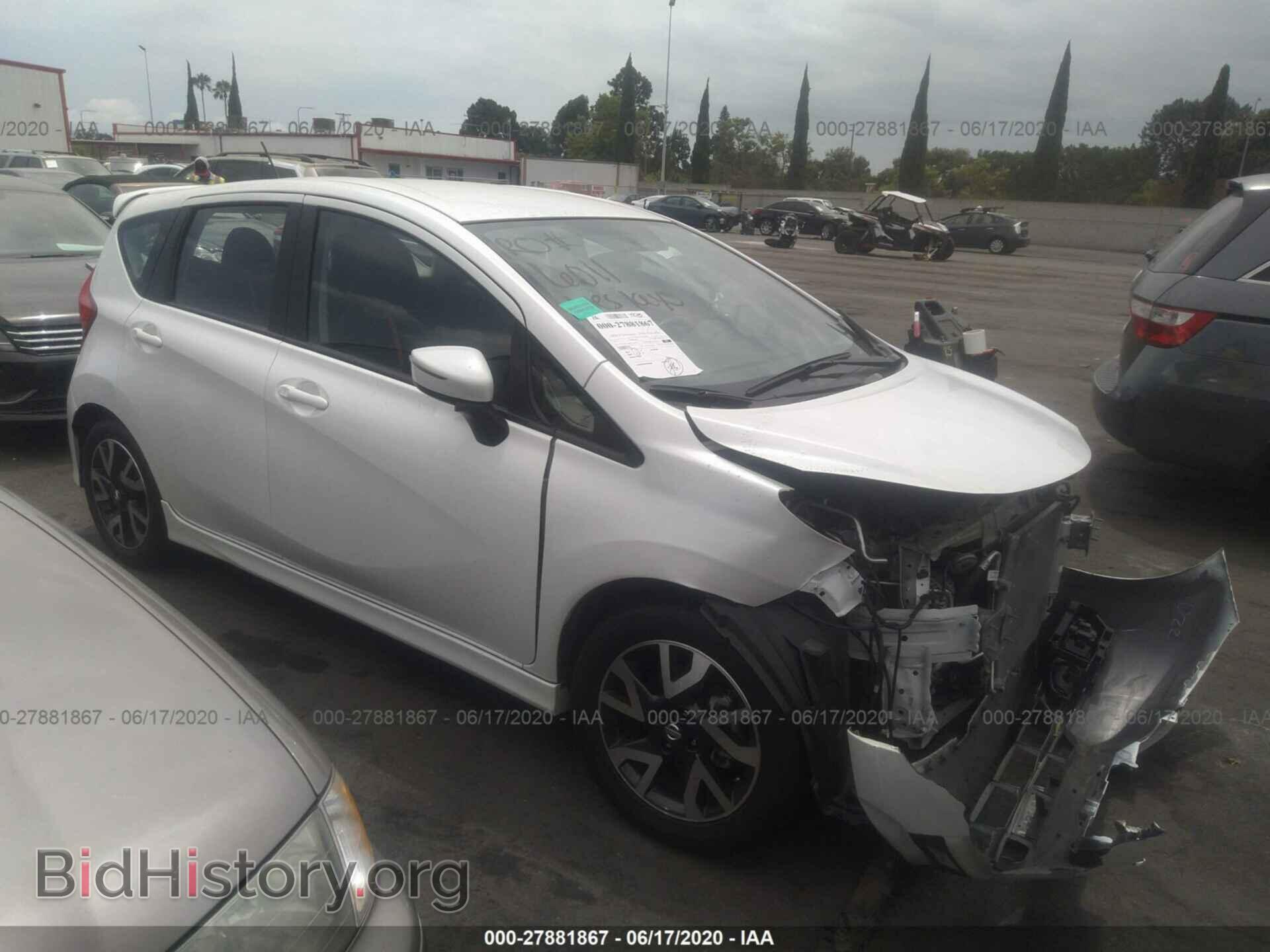 Photo 3N1CE2CP6HL368333 - NISSAN VERSA NOTE 2017