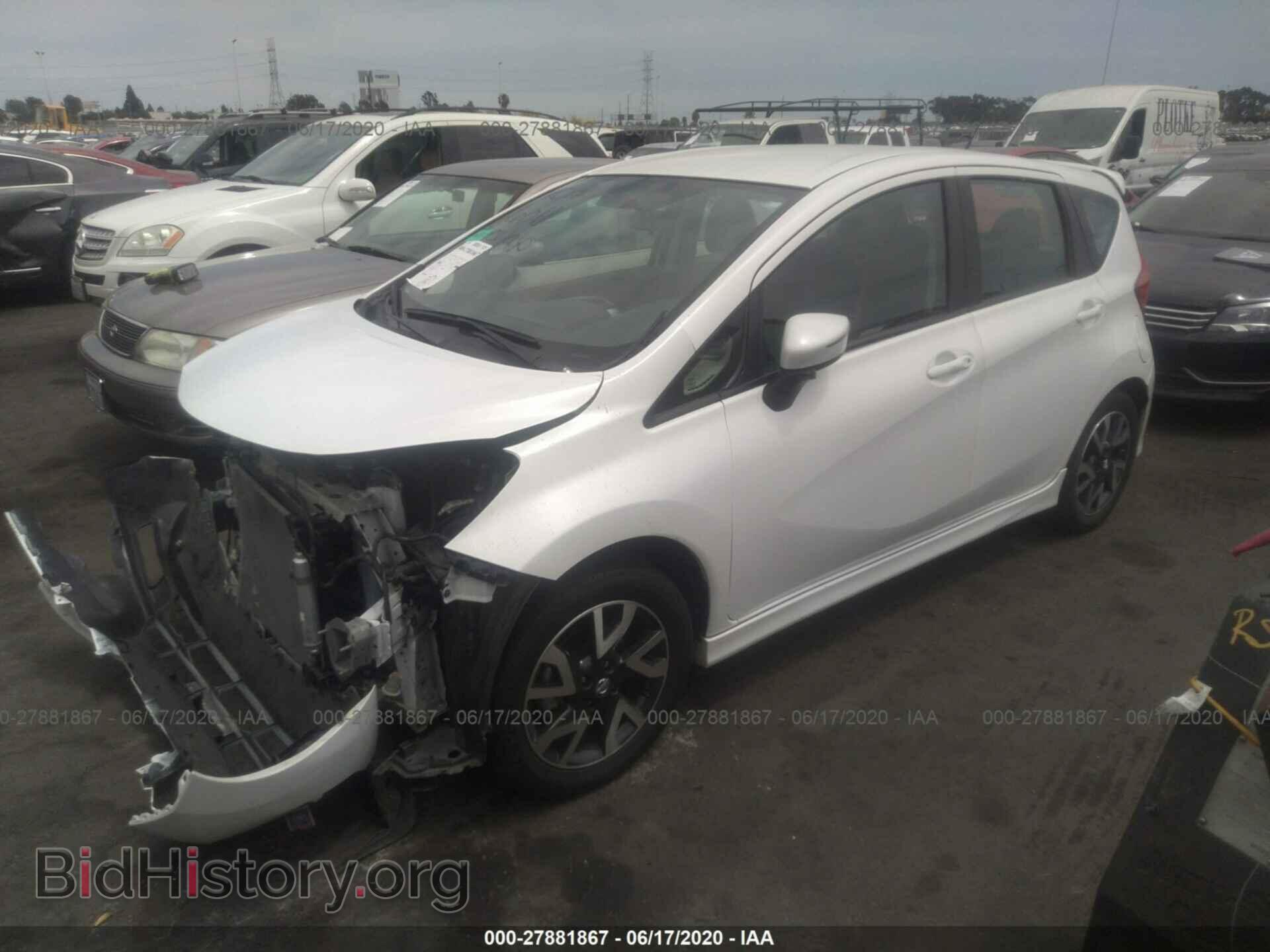 2017 NISSAN VERSA NOTE - VIN: 3N1CE2CP6HL368333 - Фото 2
