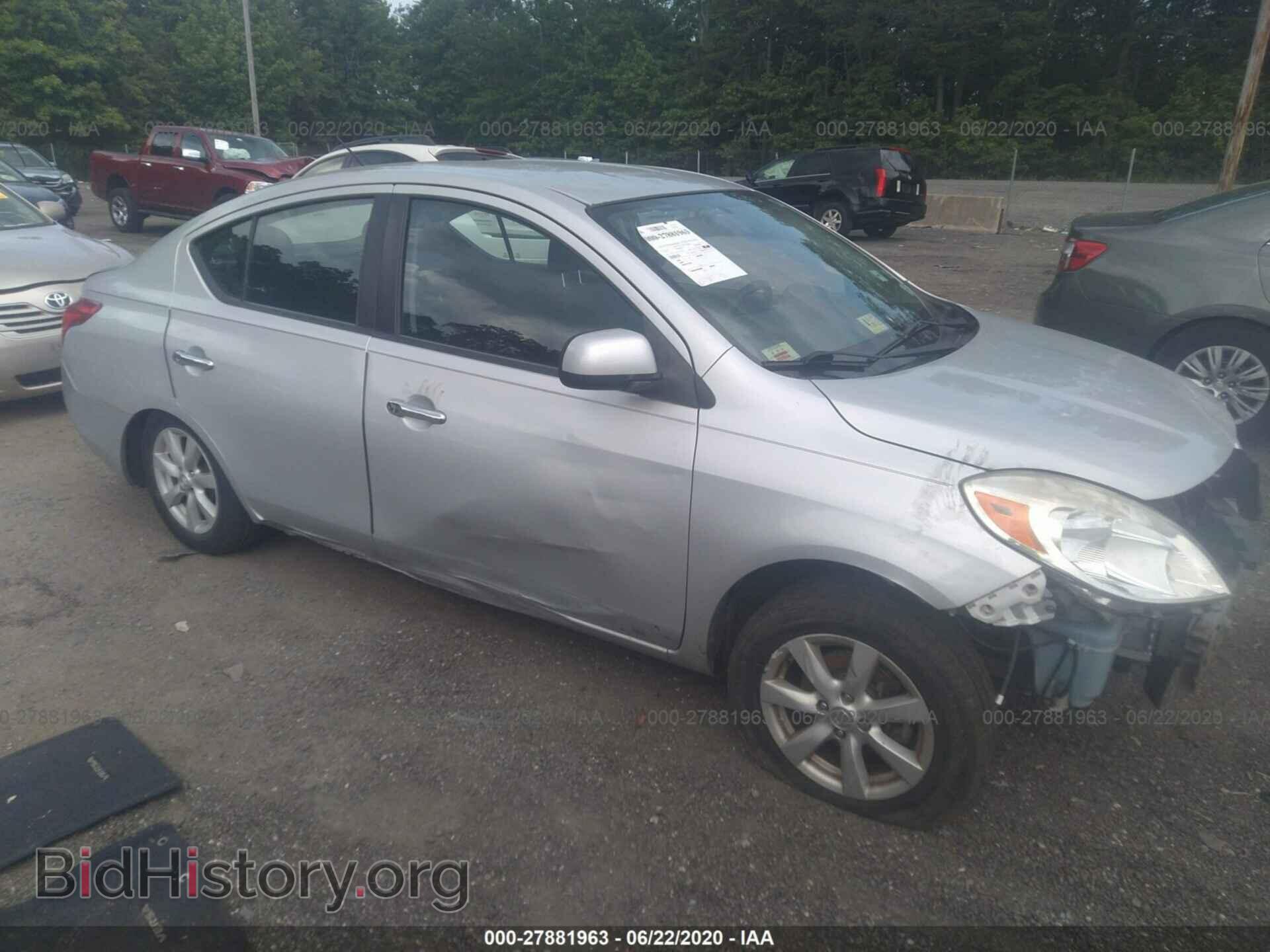 Фотография 3N1CN7AP1CL817295 - NISSAN VERSA 2012
