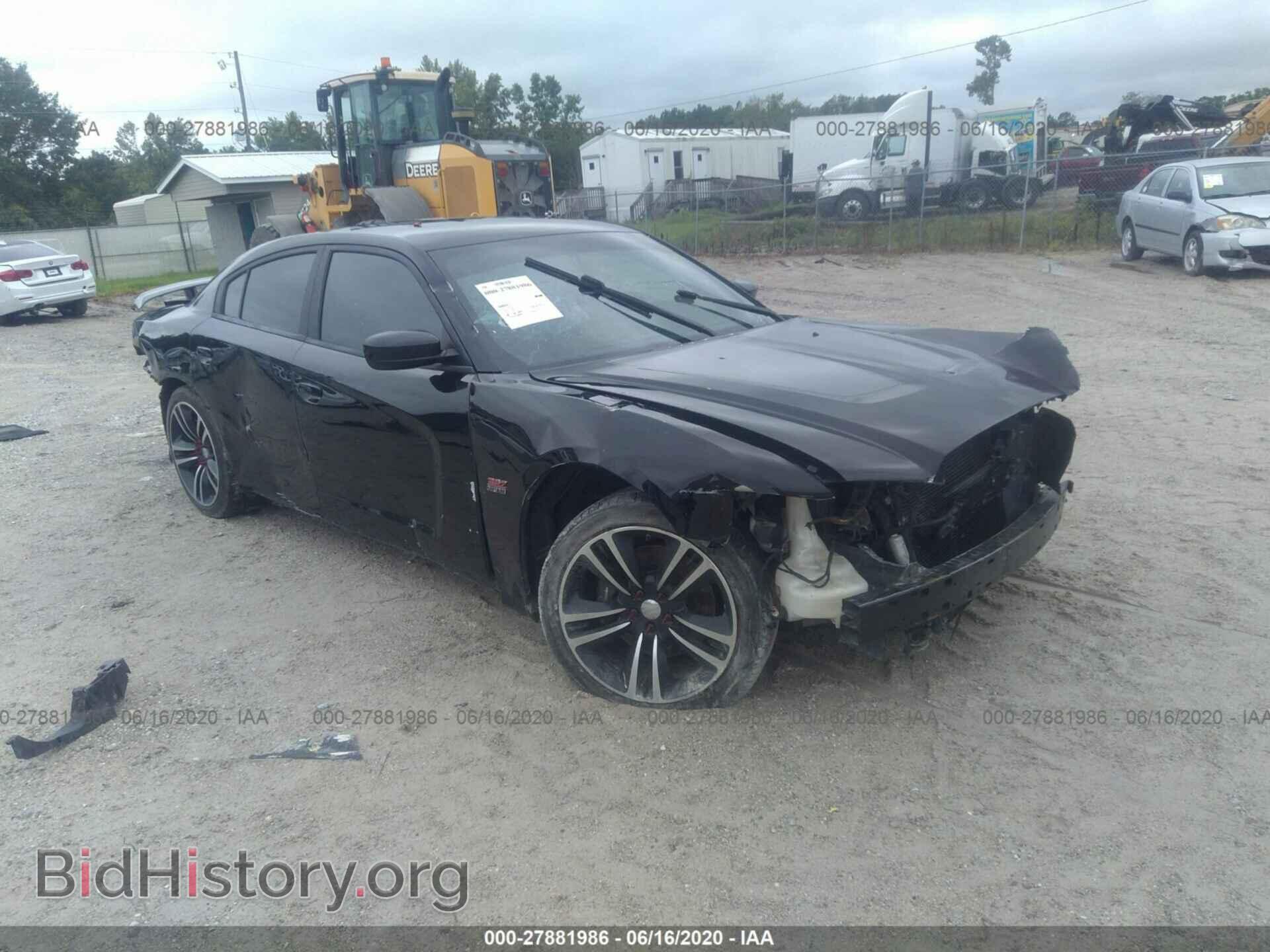 Photo 2C3CDXGJ2CH201413 - DODGE CHARGER 2012