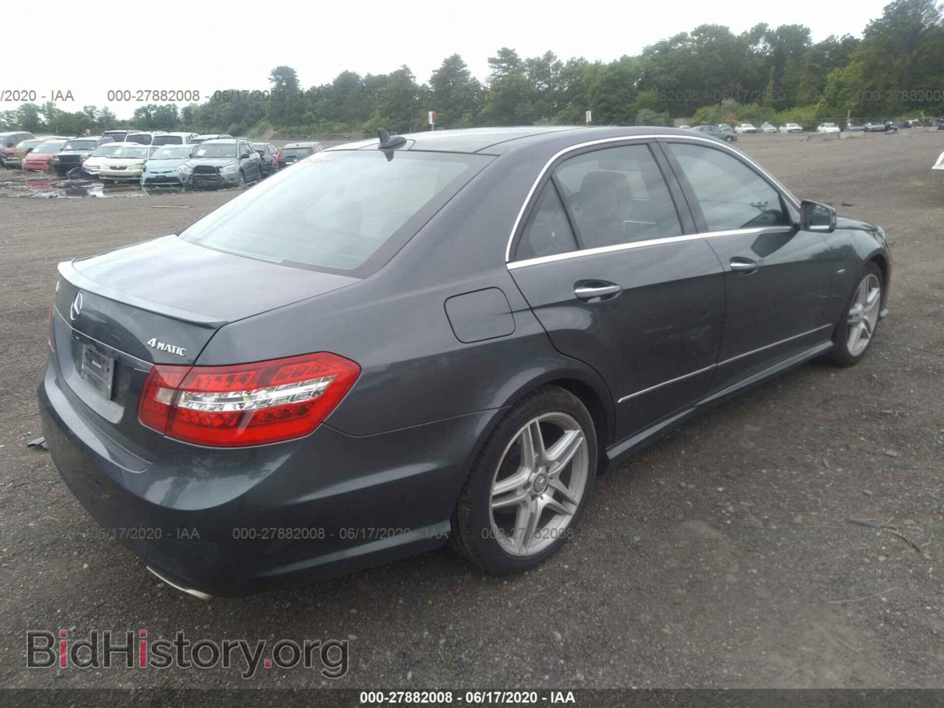 2012 MERCEDES-BENZ E - VIN: WDDHF8JB1CA527968 - Фото 4