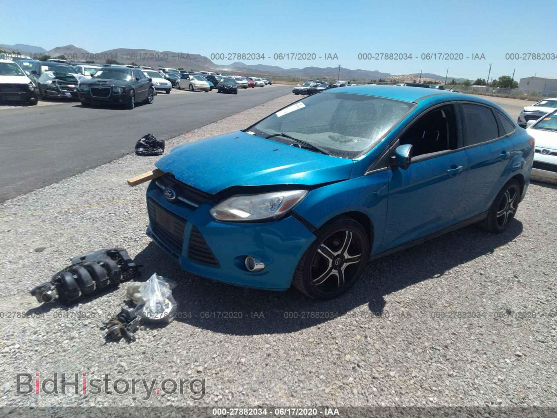 2012 FORD FOCUS - VIN: 1FAHP3F26CL250084 - Фото 2