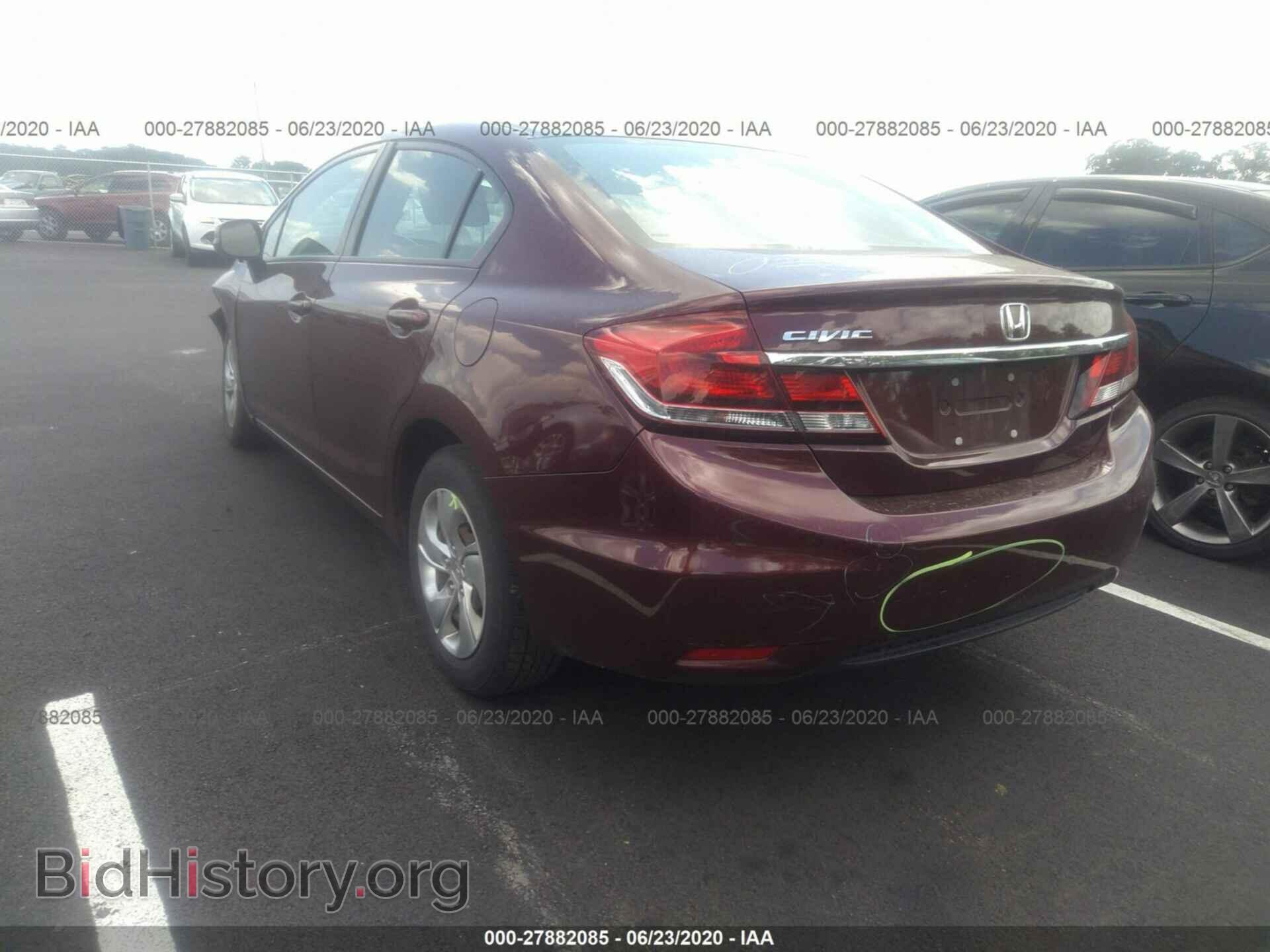 2013 HONDA CIVIC - VIN: 19XFB2F57DE277535 - Фото 3
