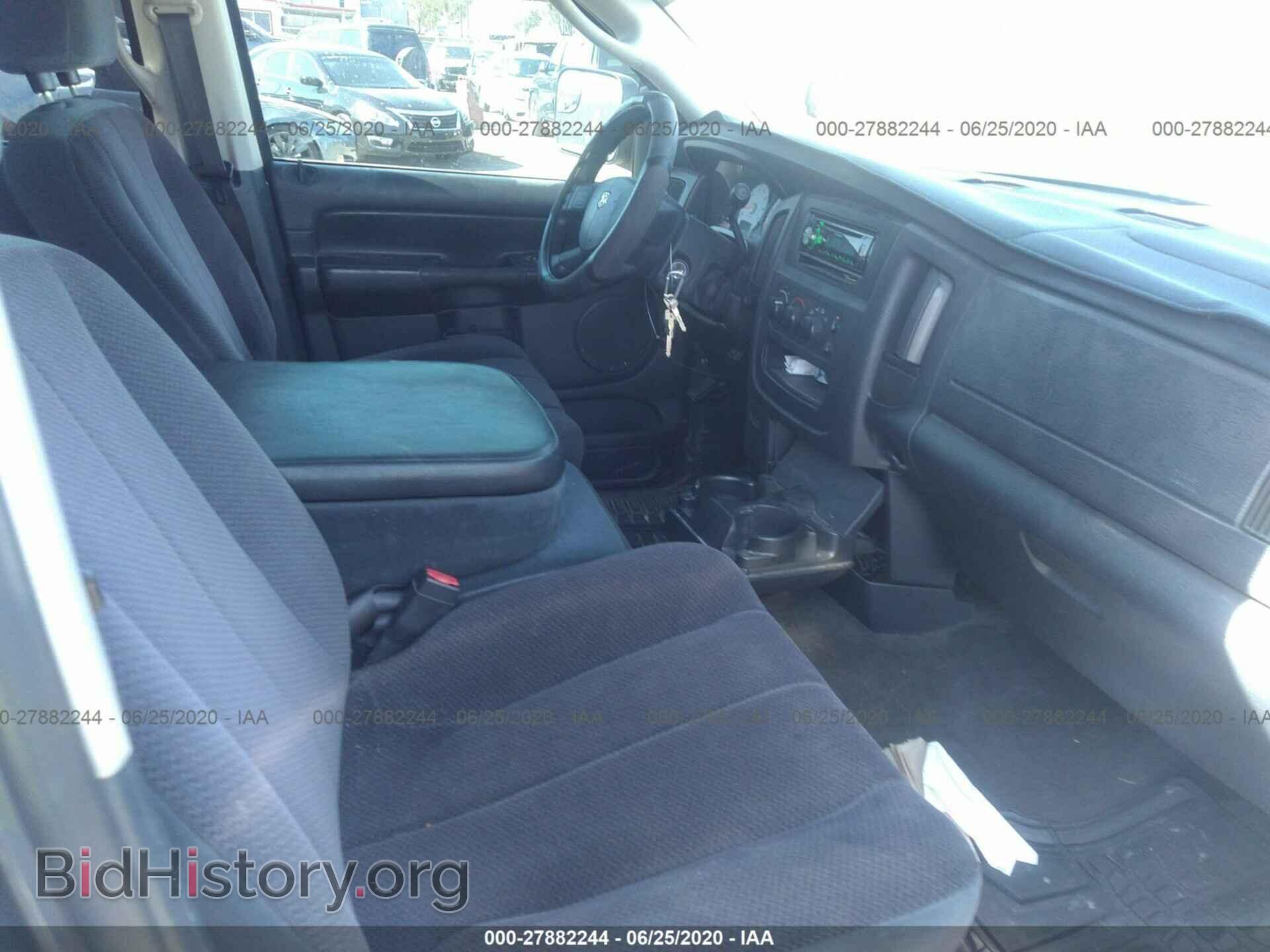 2004 DODGE RAM 1500 - VIN: 1D3HA18NX4J181105 - Фото 5