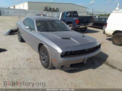 2015 Dodge CHALLENGER SXT, gray — VIN 2C3CDZAG6FH775526, IAAI
