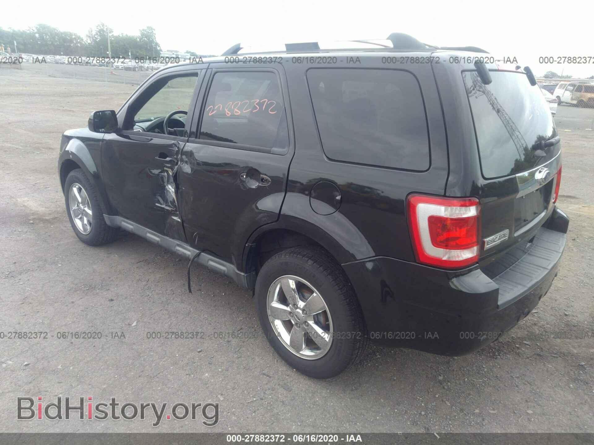 2011 FORD ESCAPE - VIN: 1FMCU0EG0BKB89100 - Фото 3