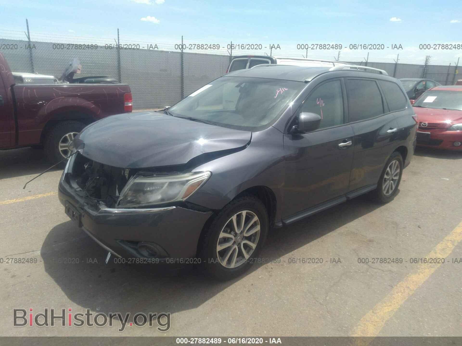 2014 NISSAN PATHFINDER - VIN: 5N1AR2MMXEC717543 - Фото 2