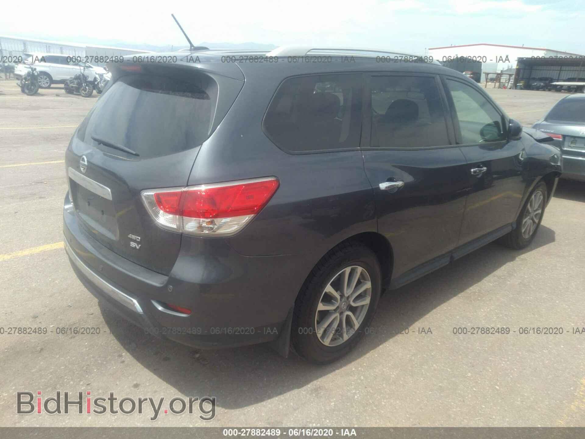 2014 NISSAN PATHFINDER - VIN: 5N1AR2MMXEC717543 - Фото 4