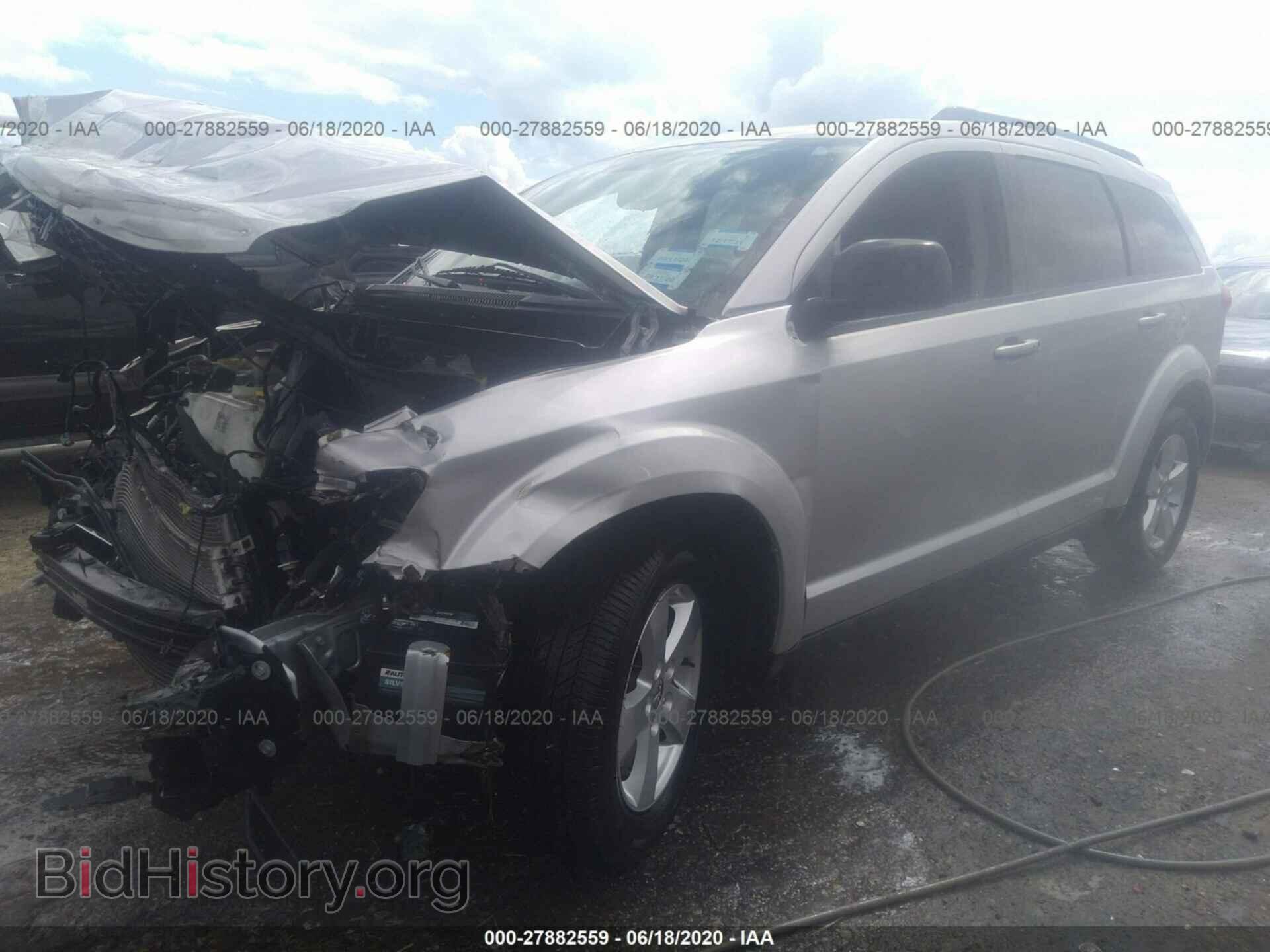 2013 DODGE JOURNEY - VIN: 3C4PDCAB9DT728655 - Фото 2