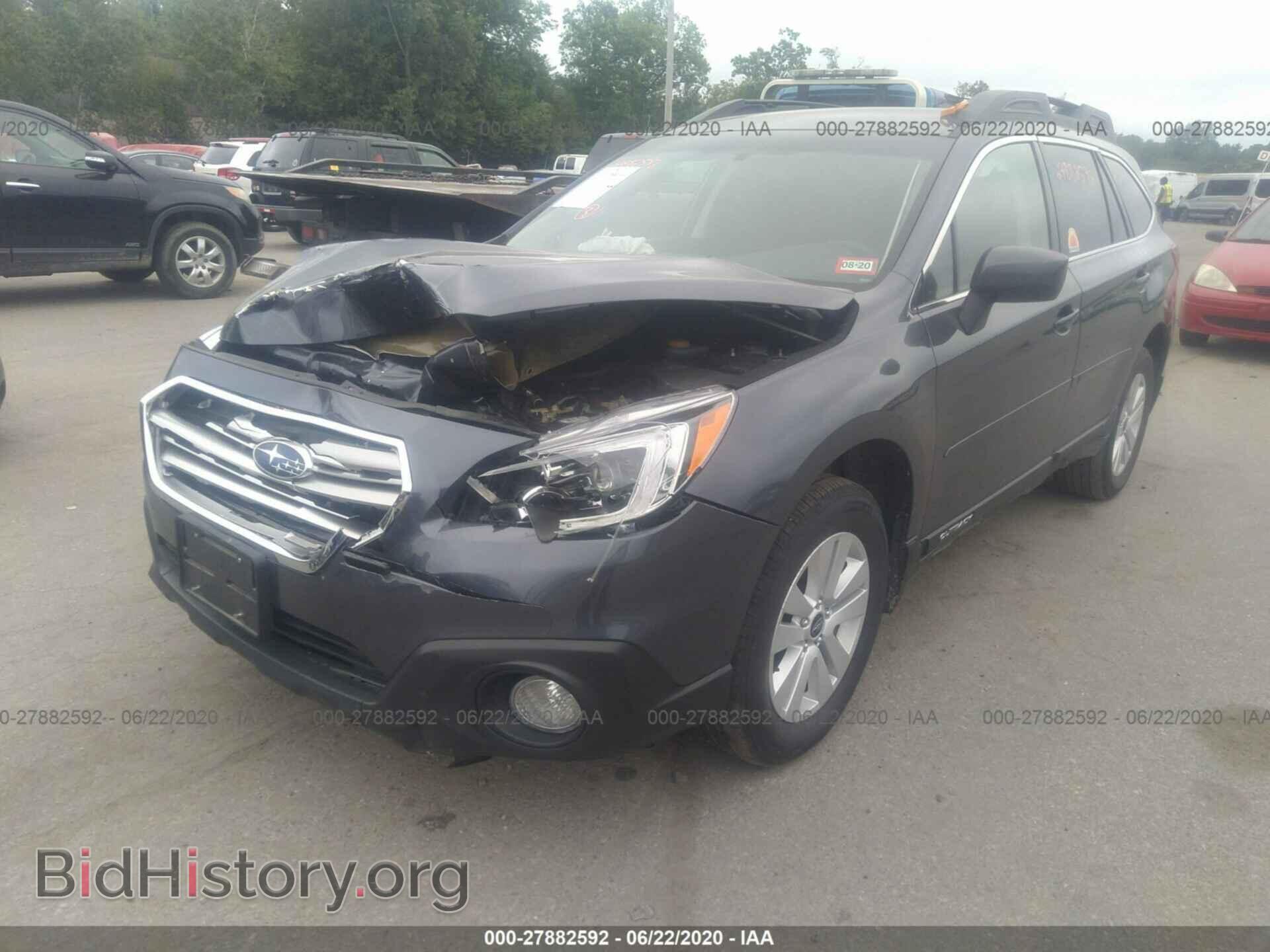 2017 SUBARU OUTBACK - VIN: 4S4BSACC2H3409458 - Фото 2