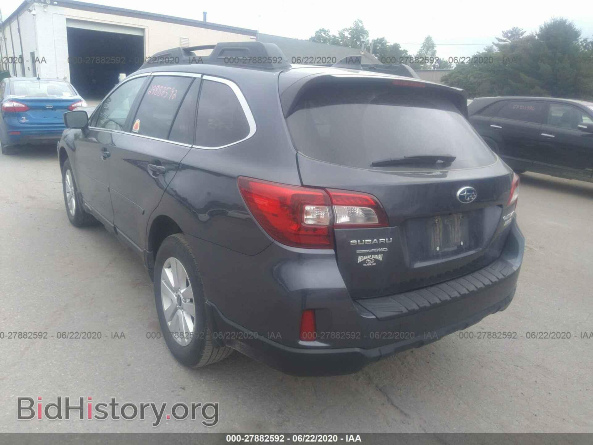 2017 SUBARU OUTBACK - VIN: 4S4BSACC2H3409458 - Фото 3