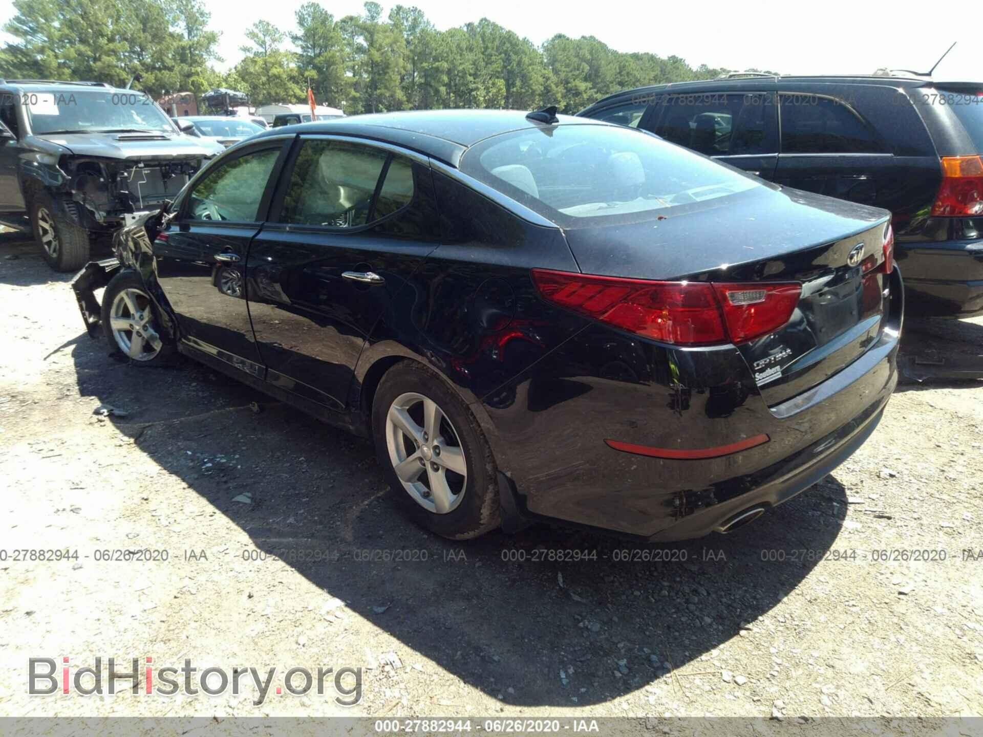 2015 KIA OPTIMA - VIN: KNAGM4A76F5658954 - Photo 3