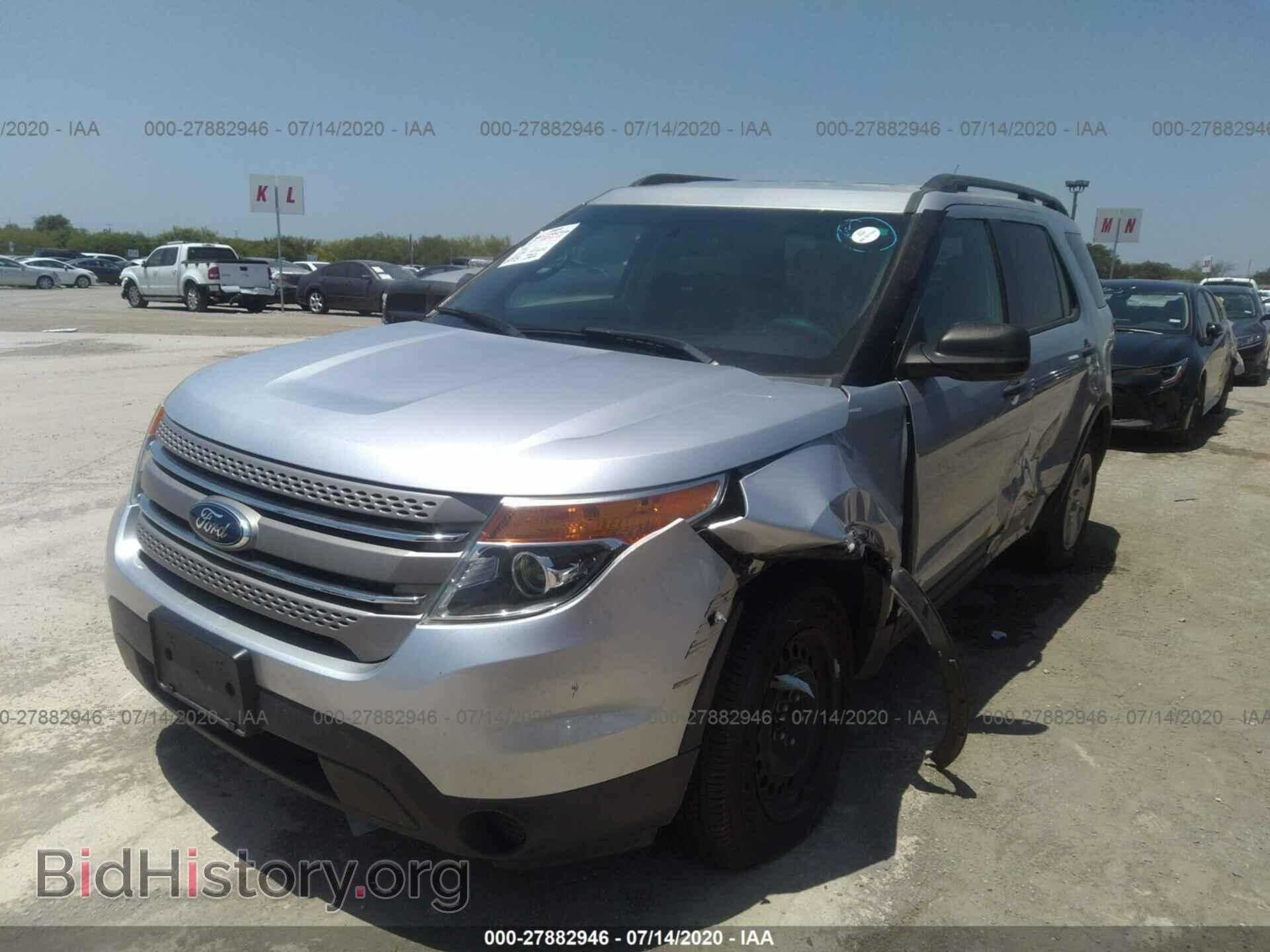 2014 FORD EXPLORER - VIN: 1FM5K8B86EGA75393 - Фото 2