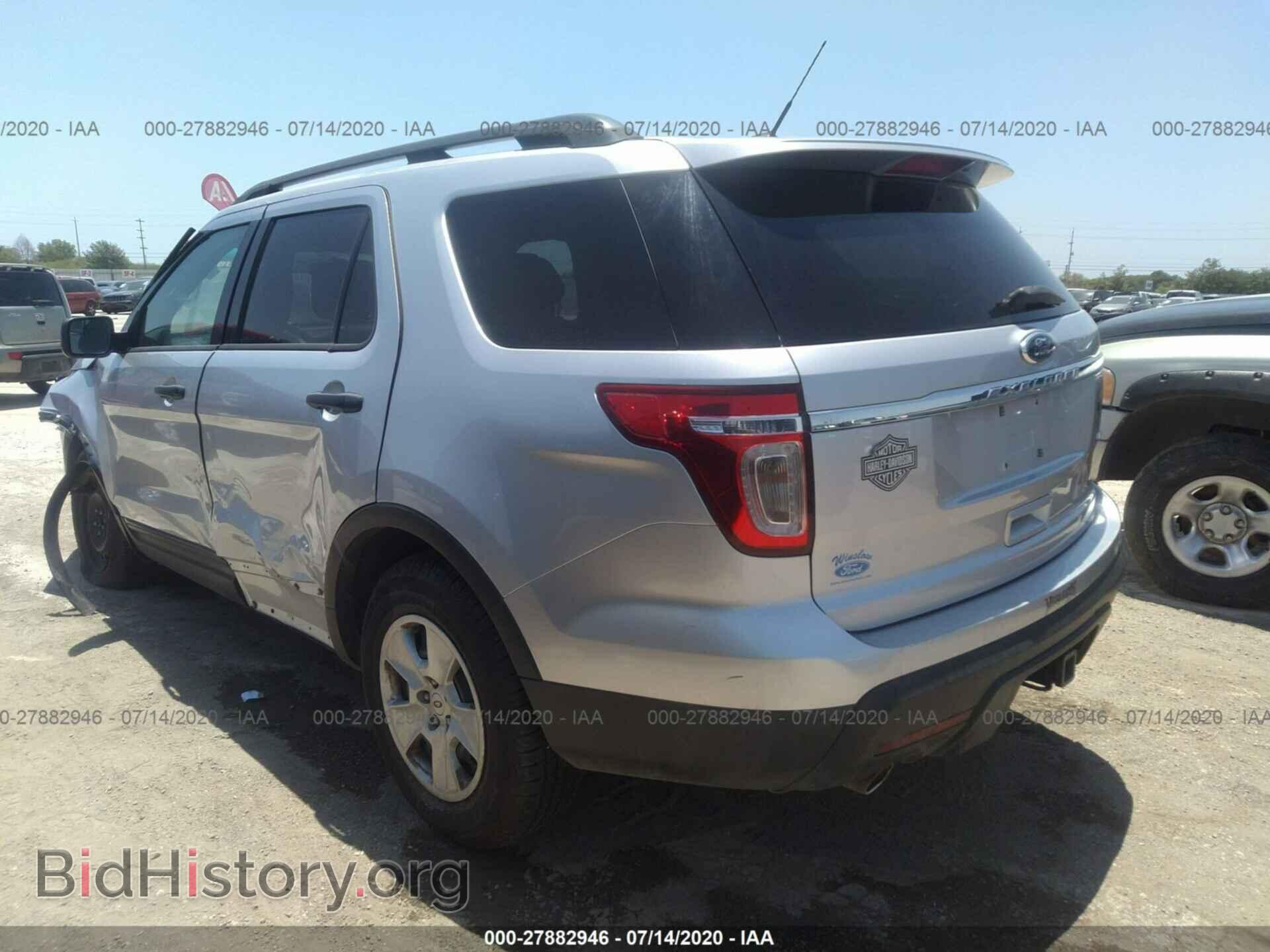 2014 FORD EXPLORER - VIN: 1FM5K8B86EGA75393 - Фото 3