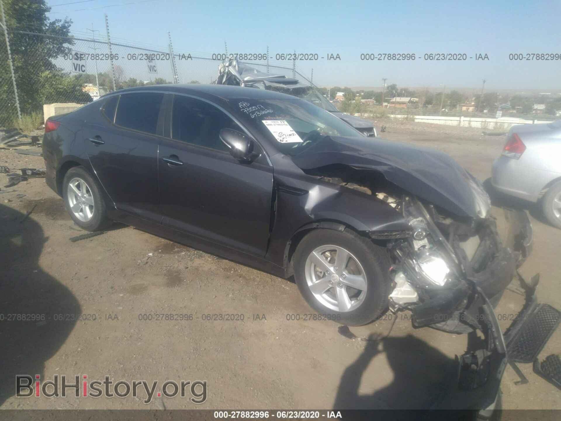 Photo KNAGM4A76F5630099 - KIA OPTIMA 2015