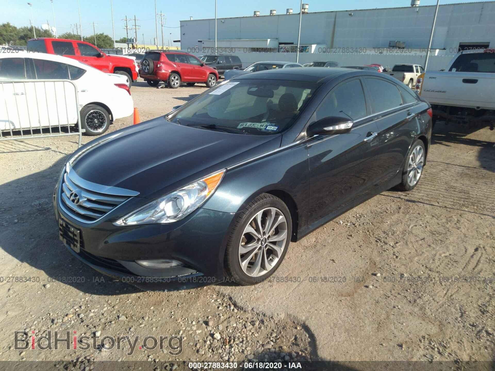 2014 HYUNDAI SONATA - VIN: 5NPEC4AB6EH821800 - Фото 2