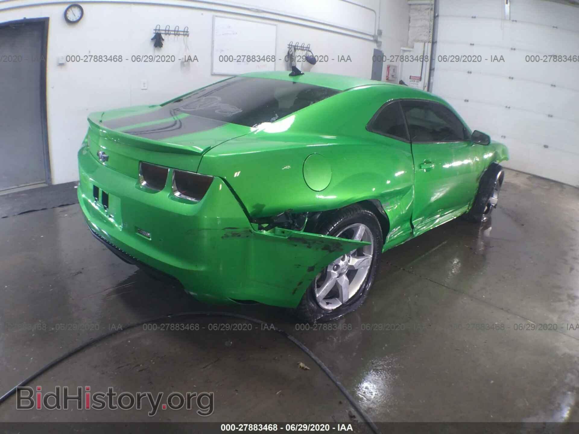 2010 CHEVROLET CAMARO - VIN: 2G1FF1EV7A9200344 - Фото 4